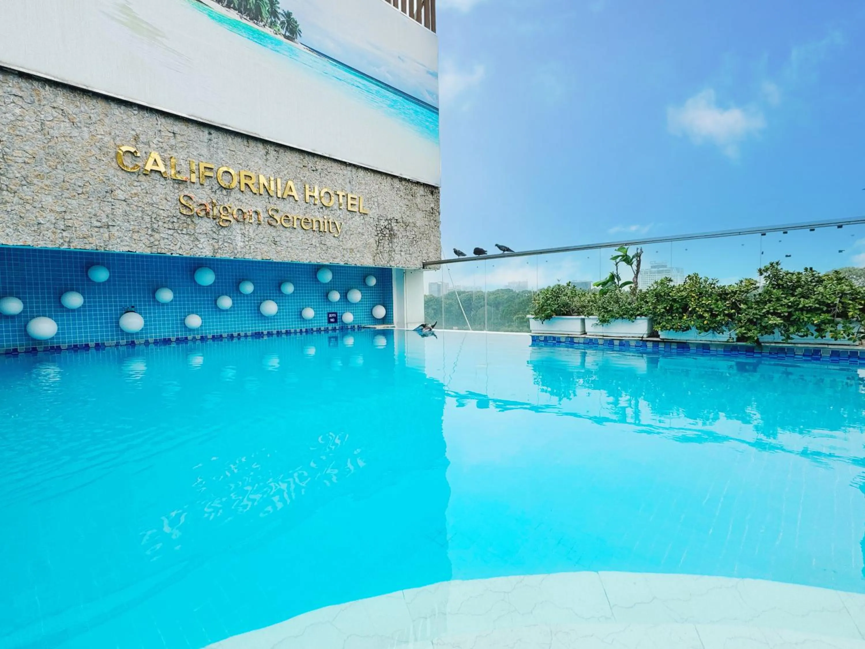 Swimming pool in California Saigon Hotel & Rooftop Pool