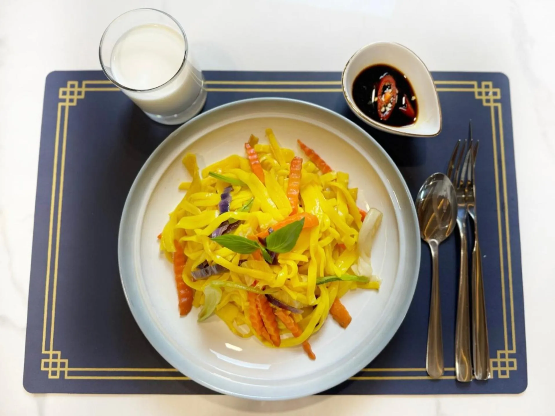 Breakfast in California Saigon Hotel & Rooftop Pool