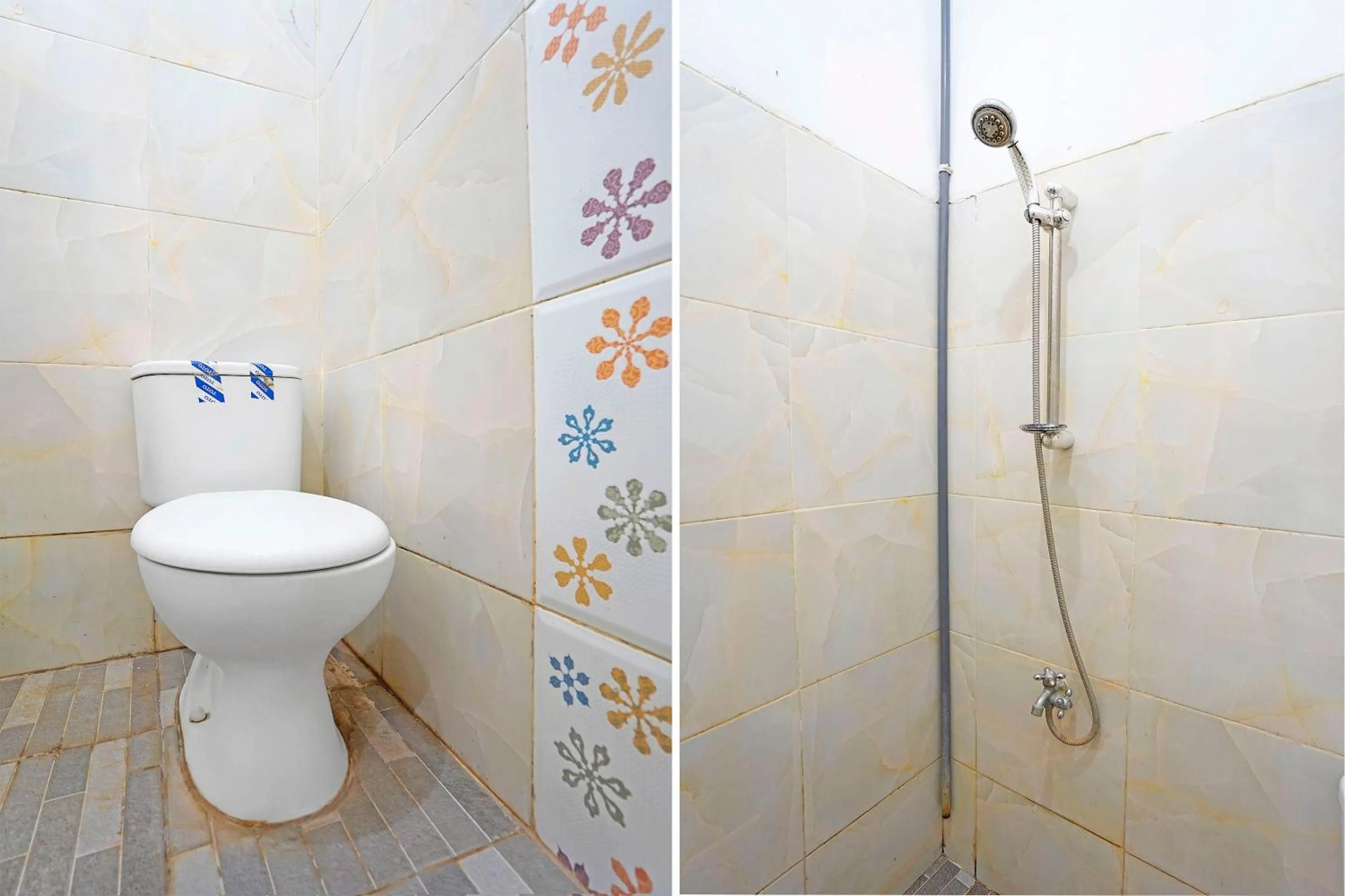 Bathroom in OYO Life 91670 Mannsur Homestay Syariah