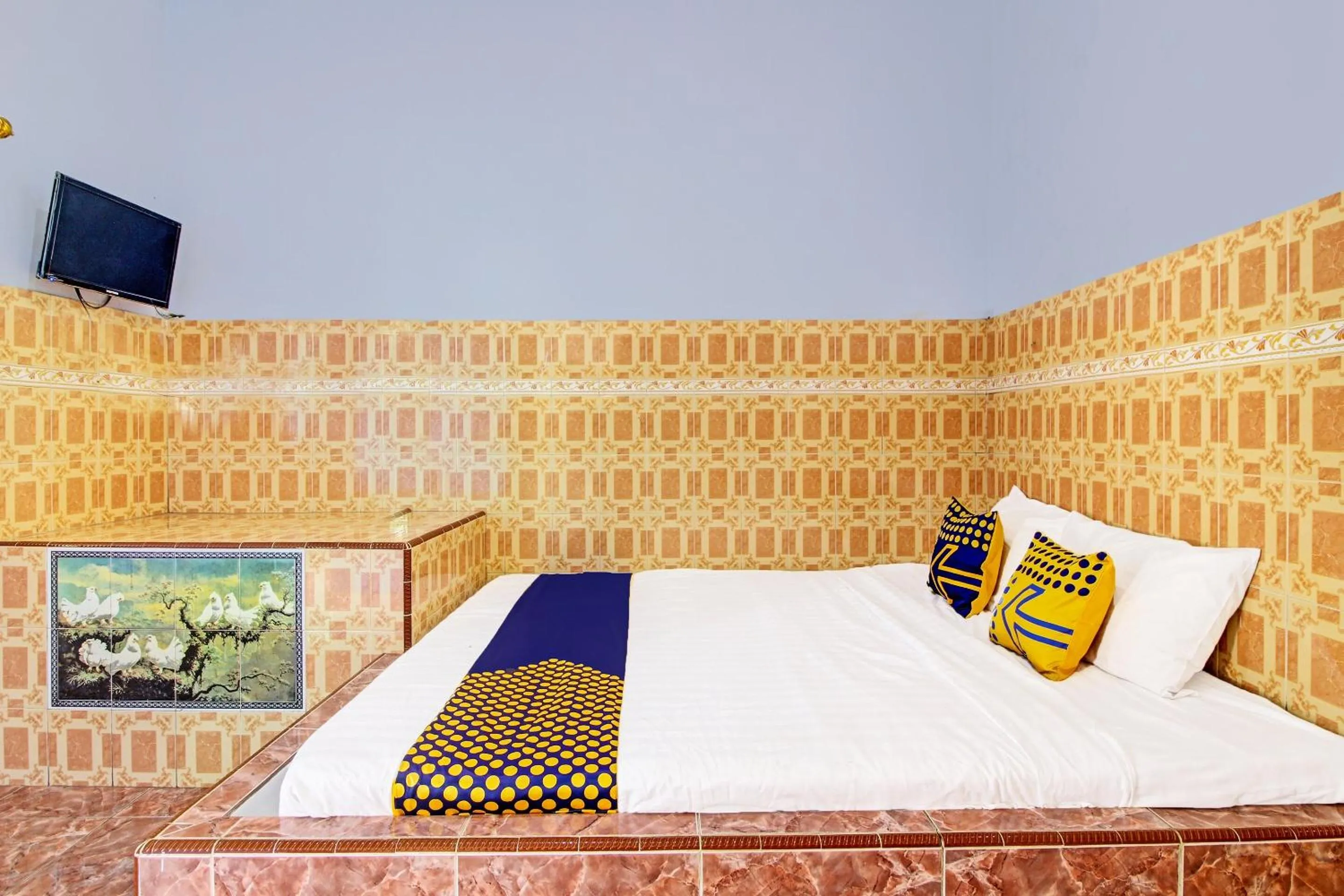 Bedroom, Bed in SPOT ON 91694 Hotel Rama Chandra