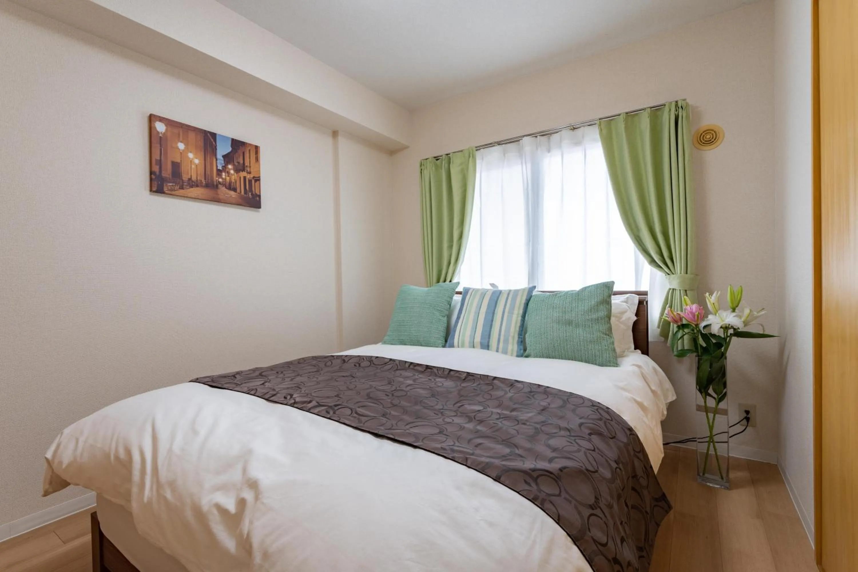 Bed in Sapporo Residential Juno