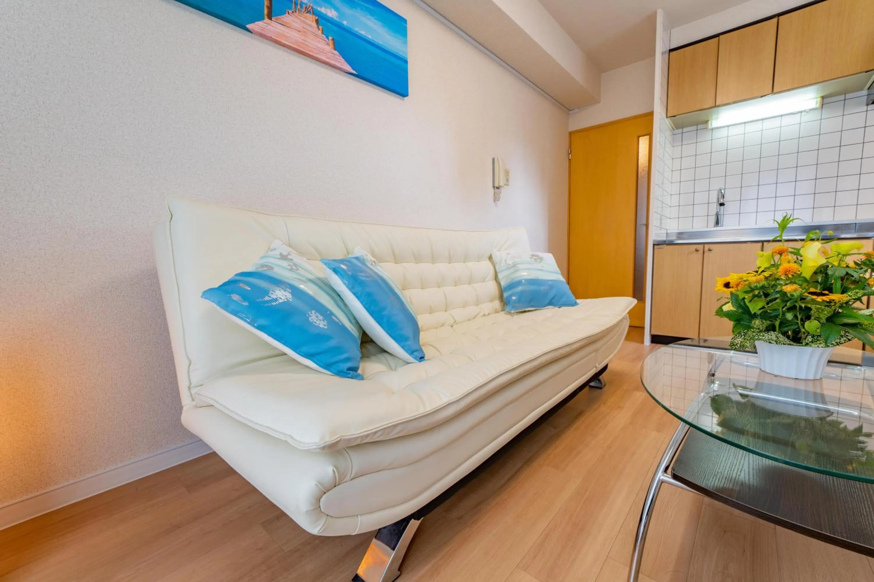 Living room in Sapporo Residential Juno