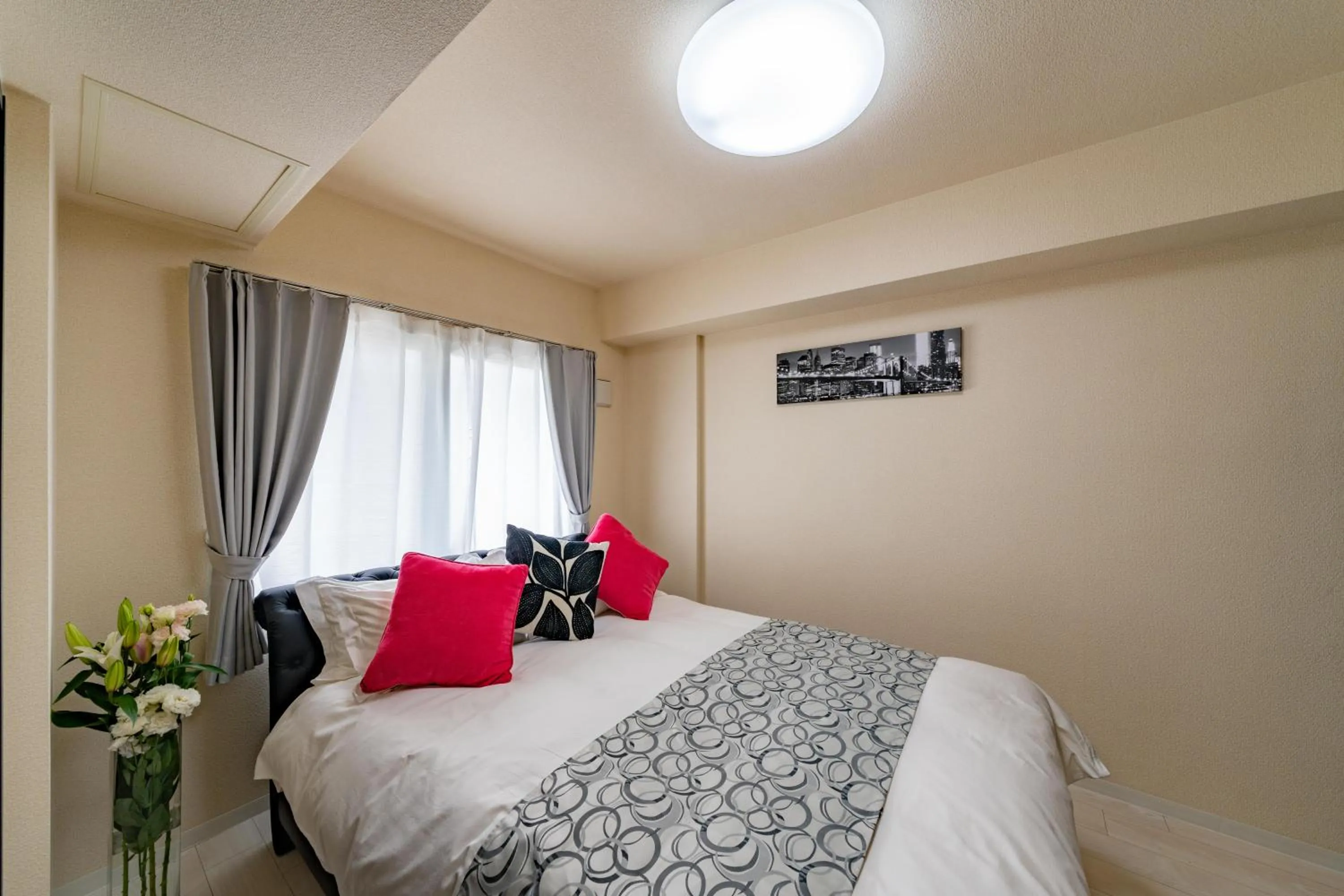 Bed in Sapporo Residential Juno