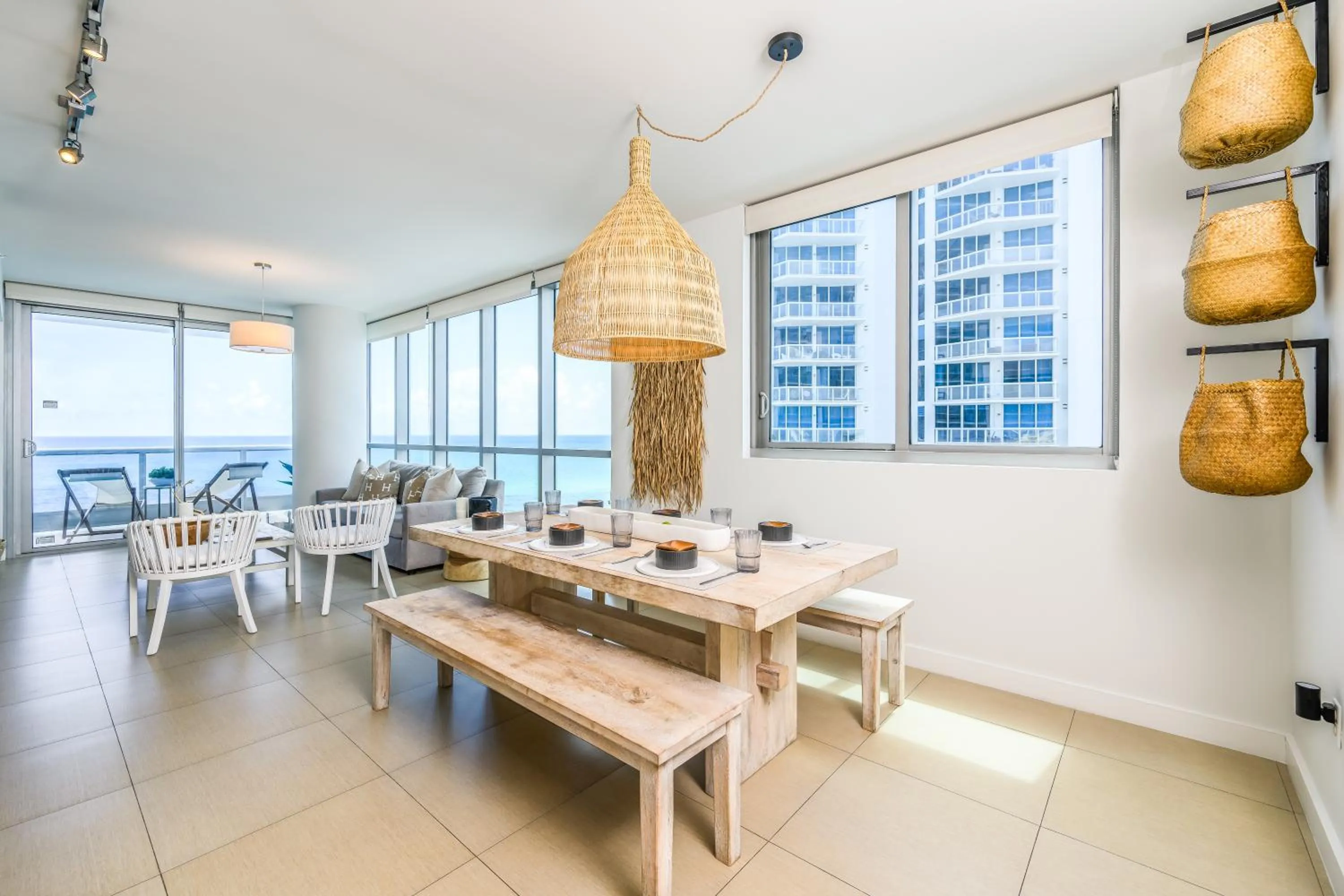 Living room in Monte Carlo by Miami Vacations