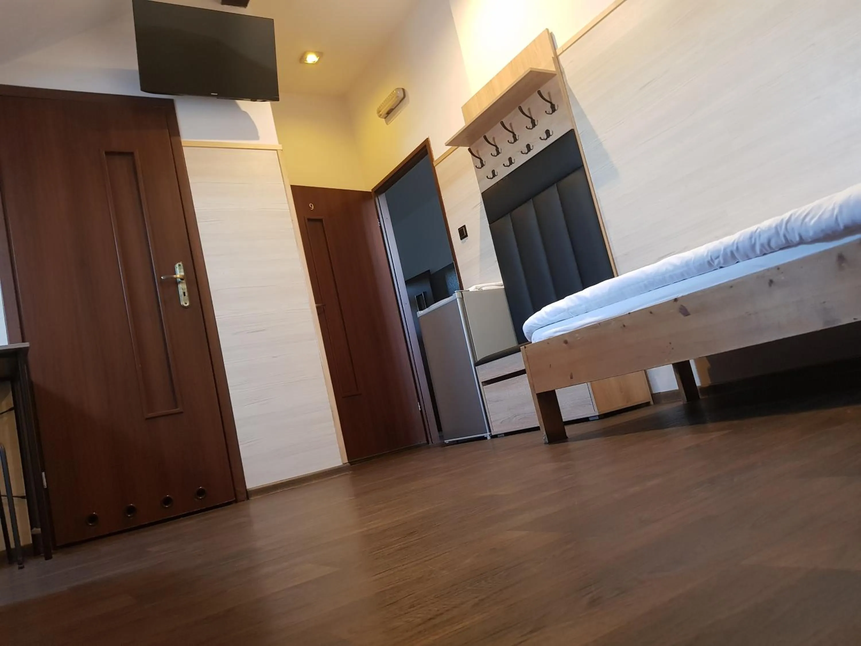 Bed in Pokoje Gościnne Nad Jeziorem