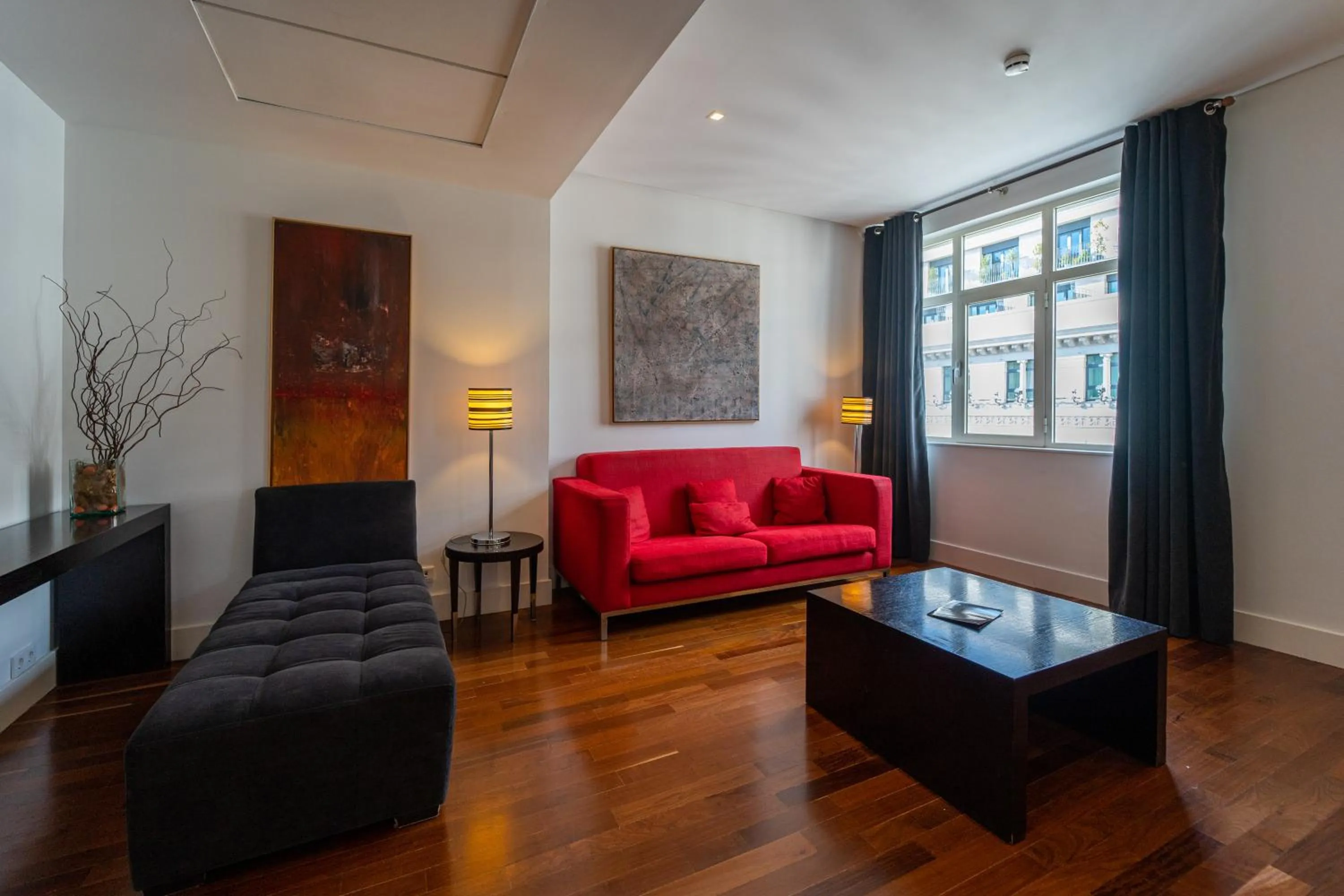 Seating area in Quatro Puerta del Sol