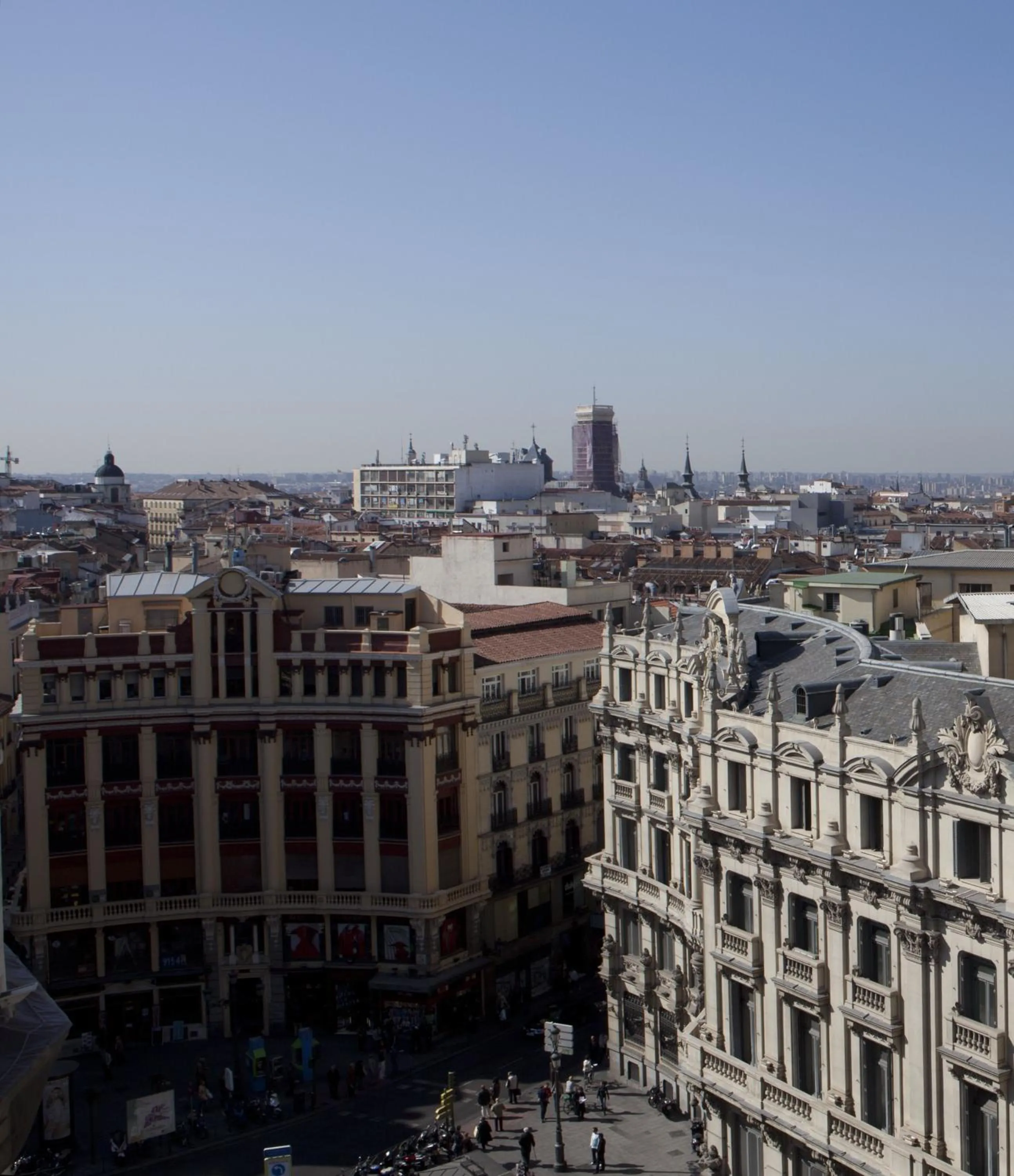 City view in Quatro Puerta del Sol