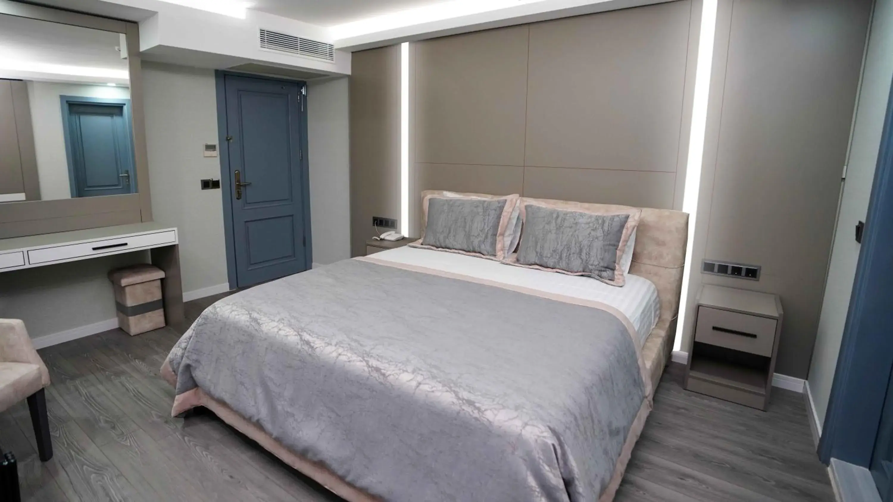 Bed in AURA MARINA HOTEL Bed in AURA MARINA HOTEL