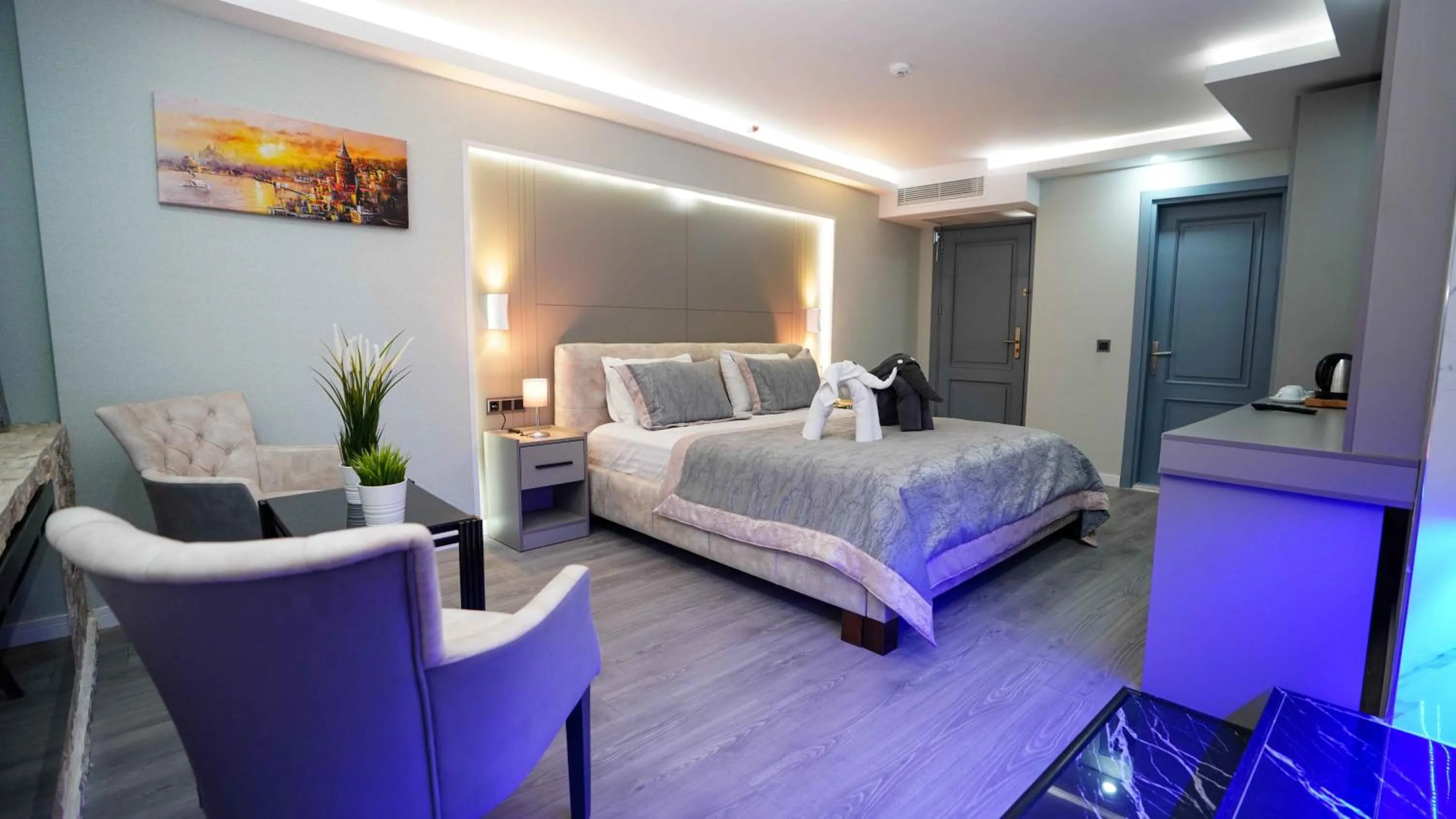 Photo of the whole room, Bed in AURA MARINA HOTEL