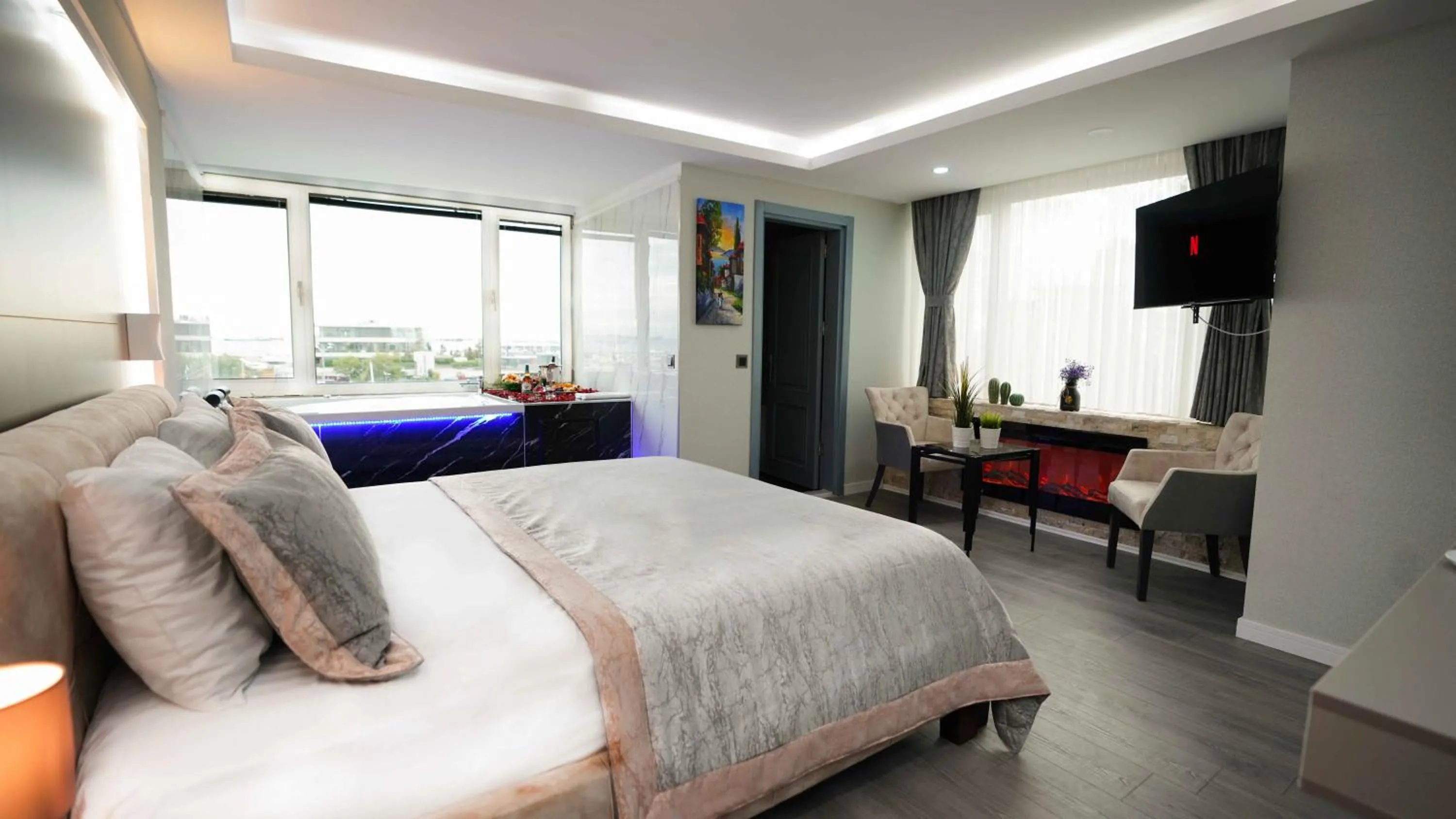 Photo of the whole room, Bed in AURA MARINA HOTEL