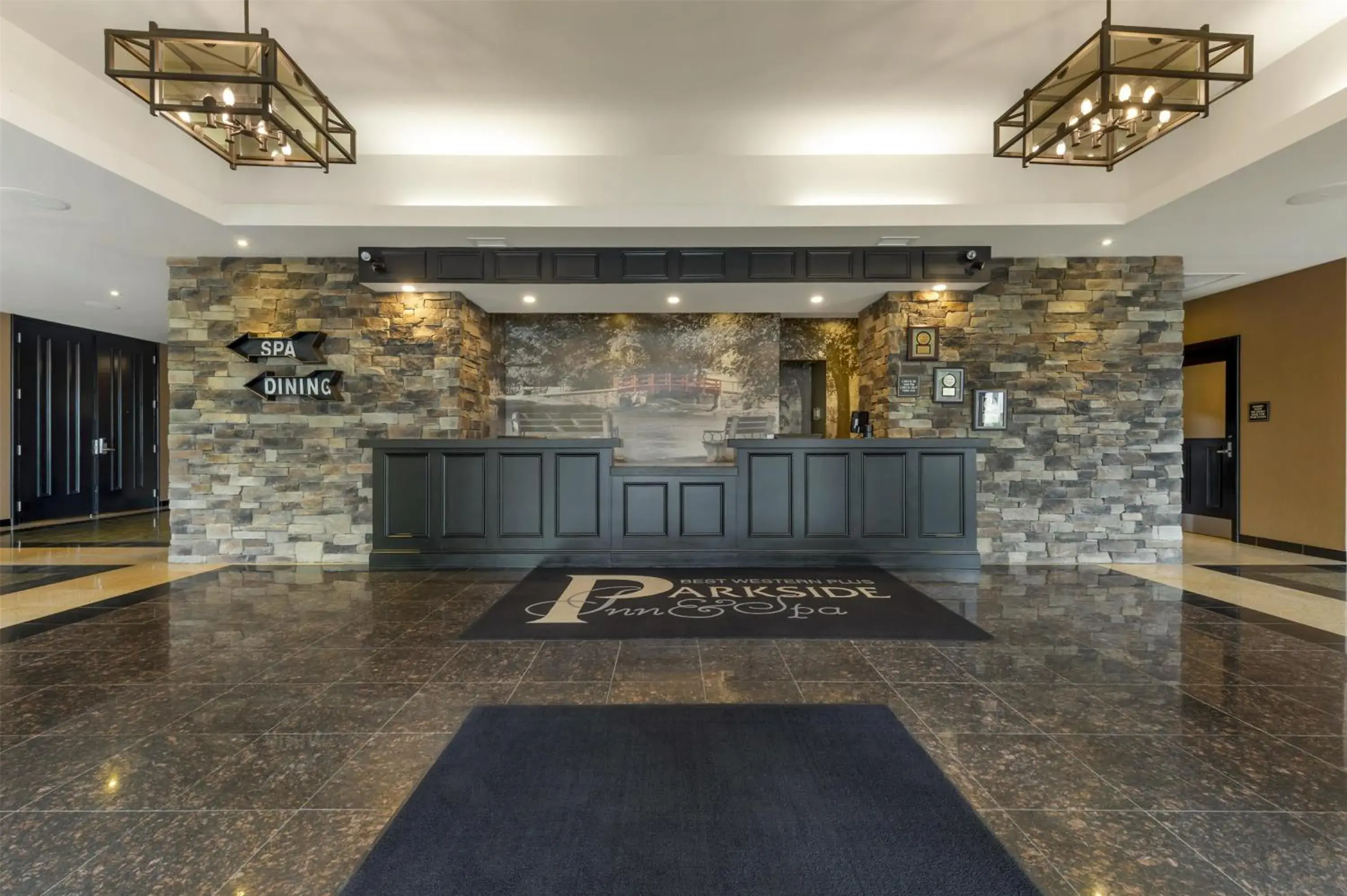 Lobby or reception in Perth Parkside Hotel and Spa, BW Premier Collection Lobby or reception in Perth Parkside Hotel and Spa, BW Premier Collection