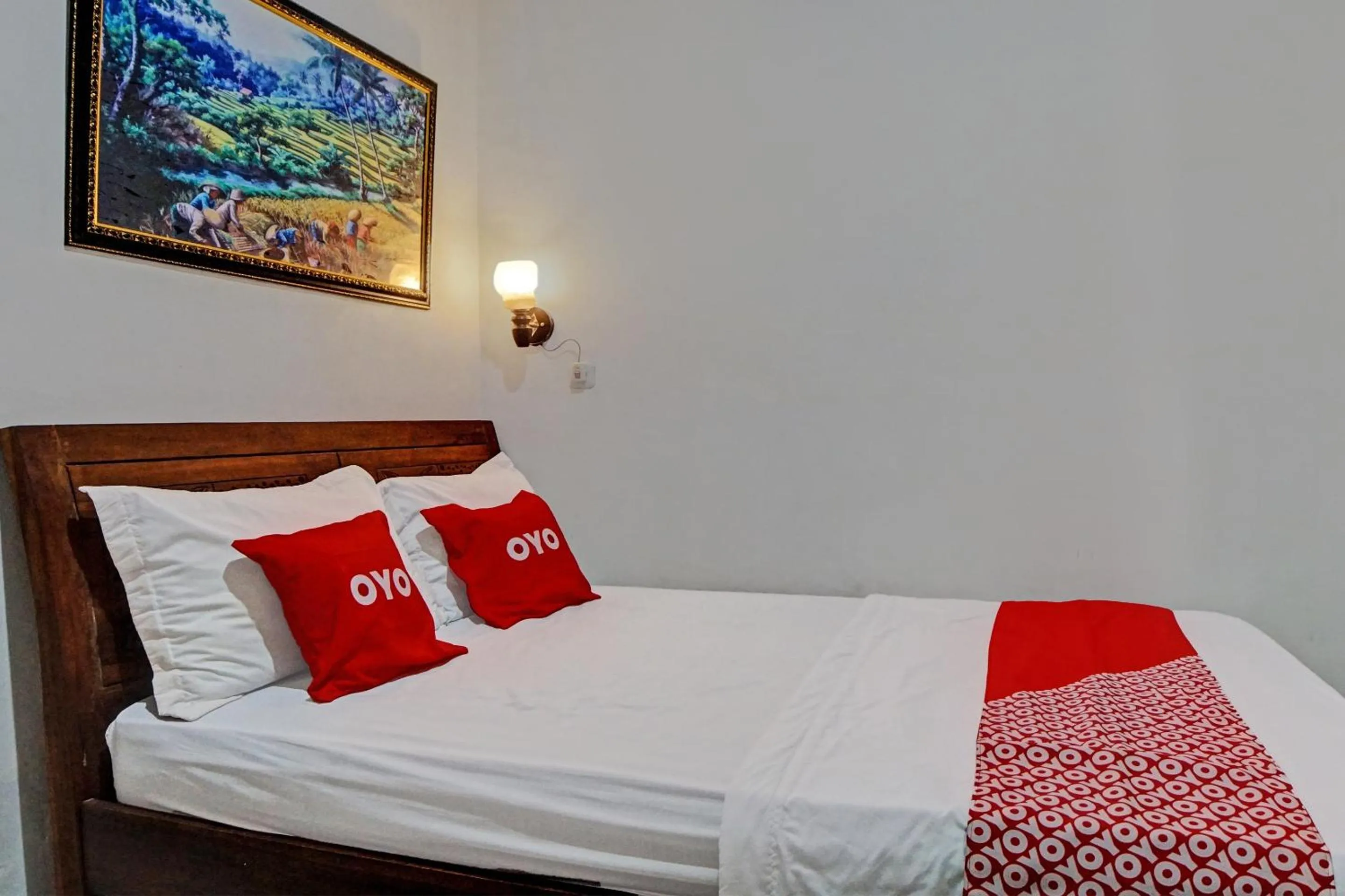 Bedroom in Hotel O Jr Residence Syariah