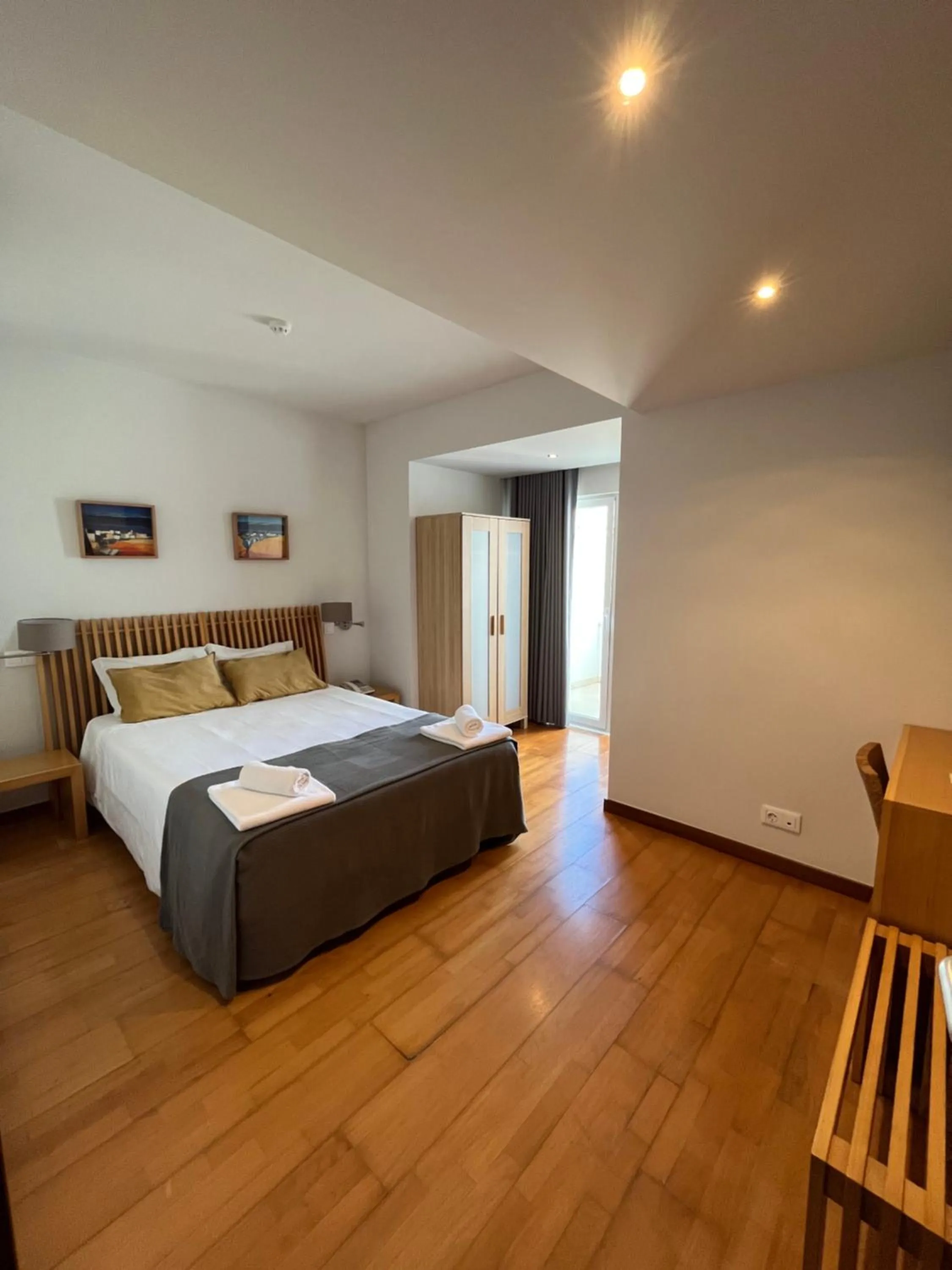 Bed in Hotel Paulo VI