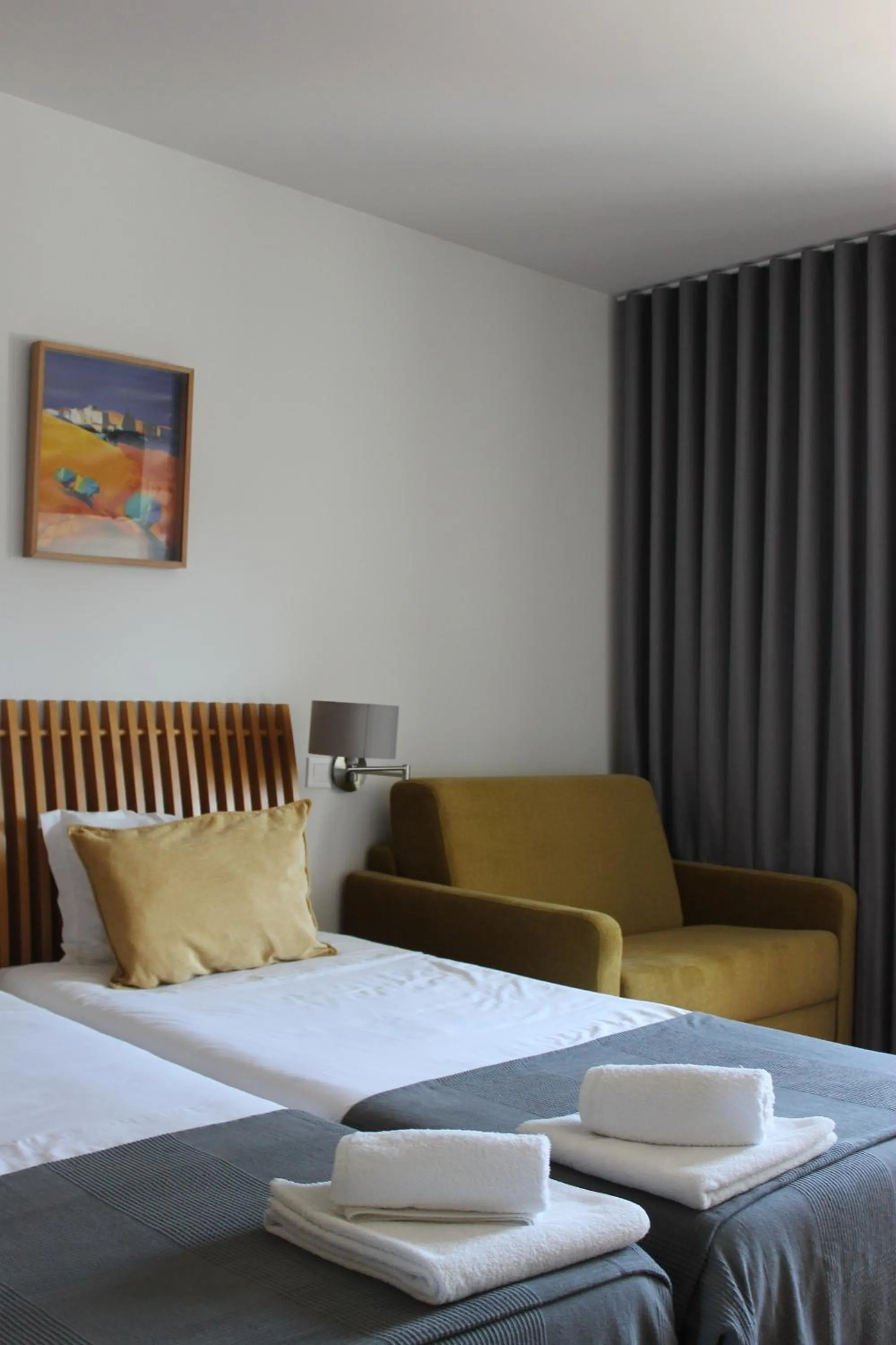 Bed in Hotel Paulo VI