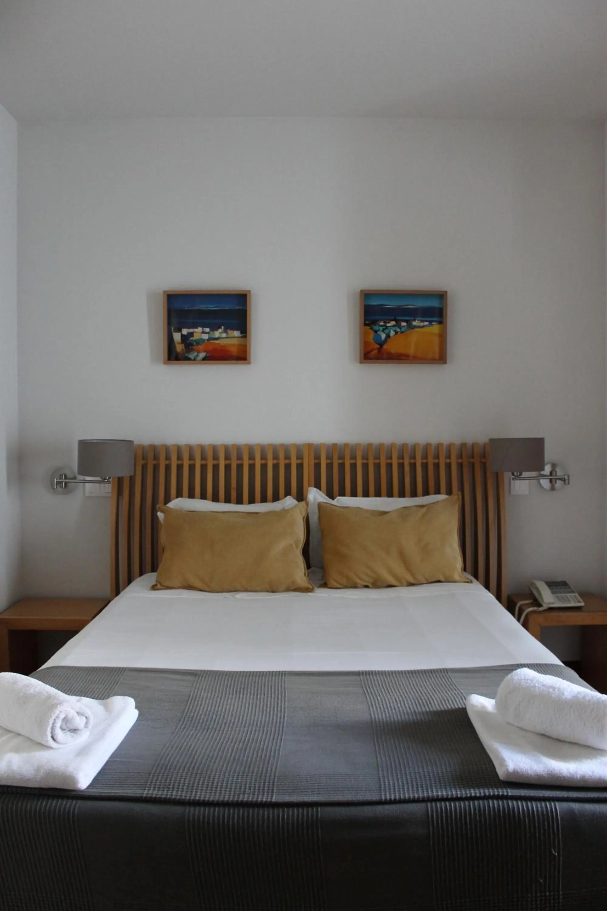 Bed in Hotel Paulo VI