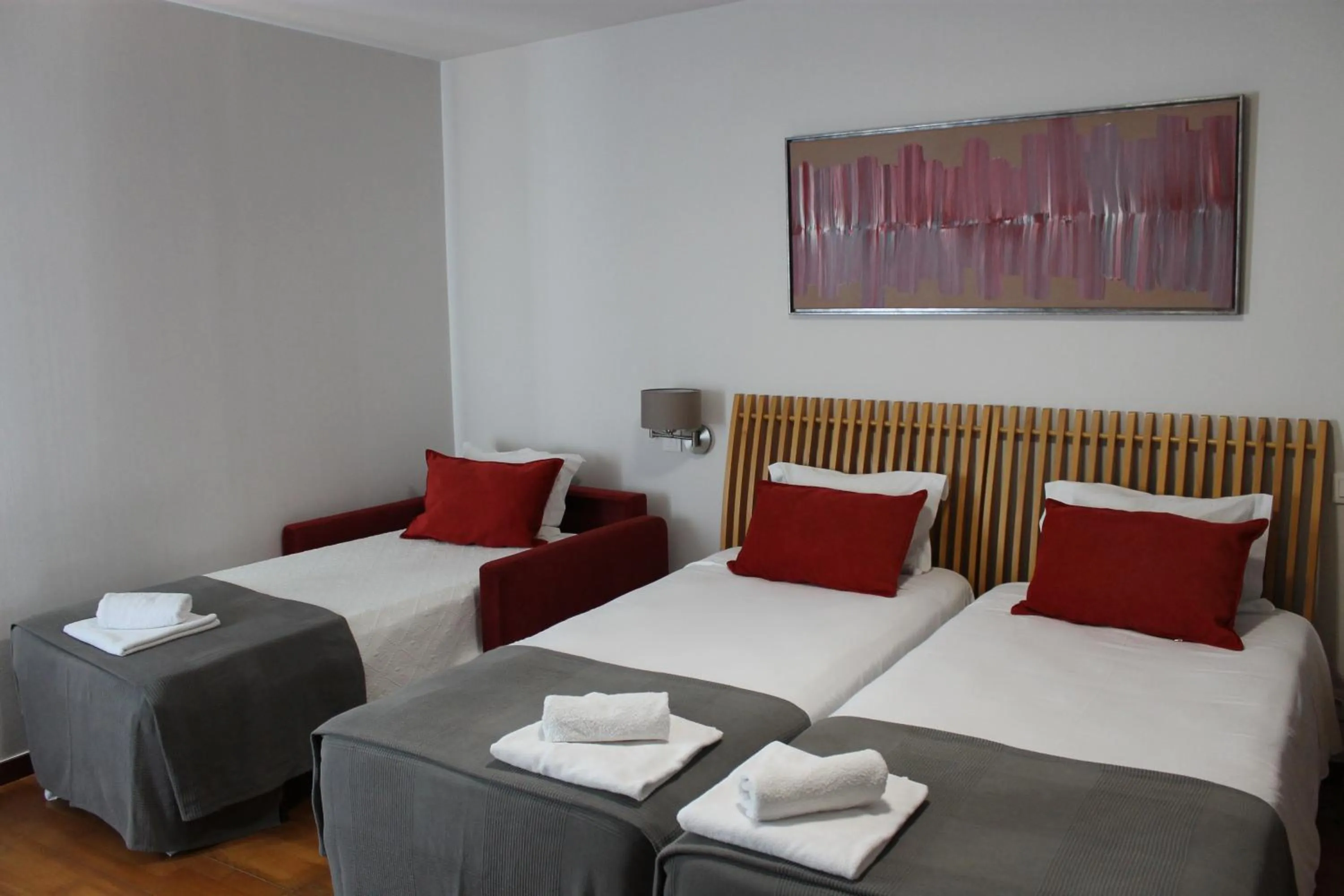 Bed in Hotel Paulo VI