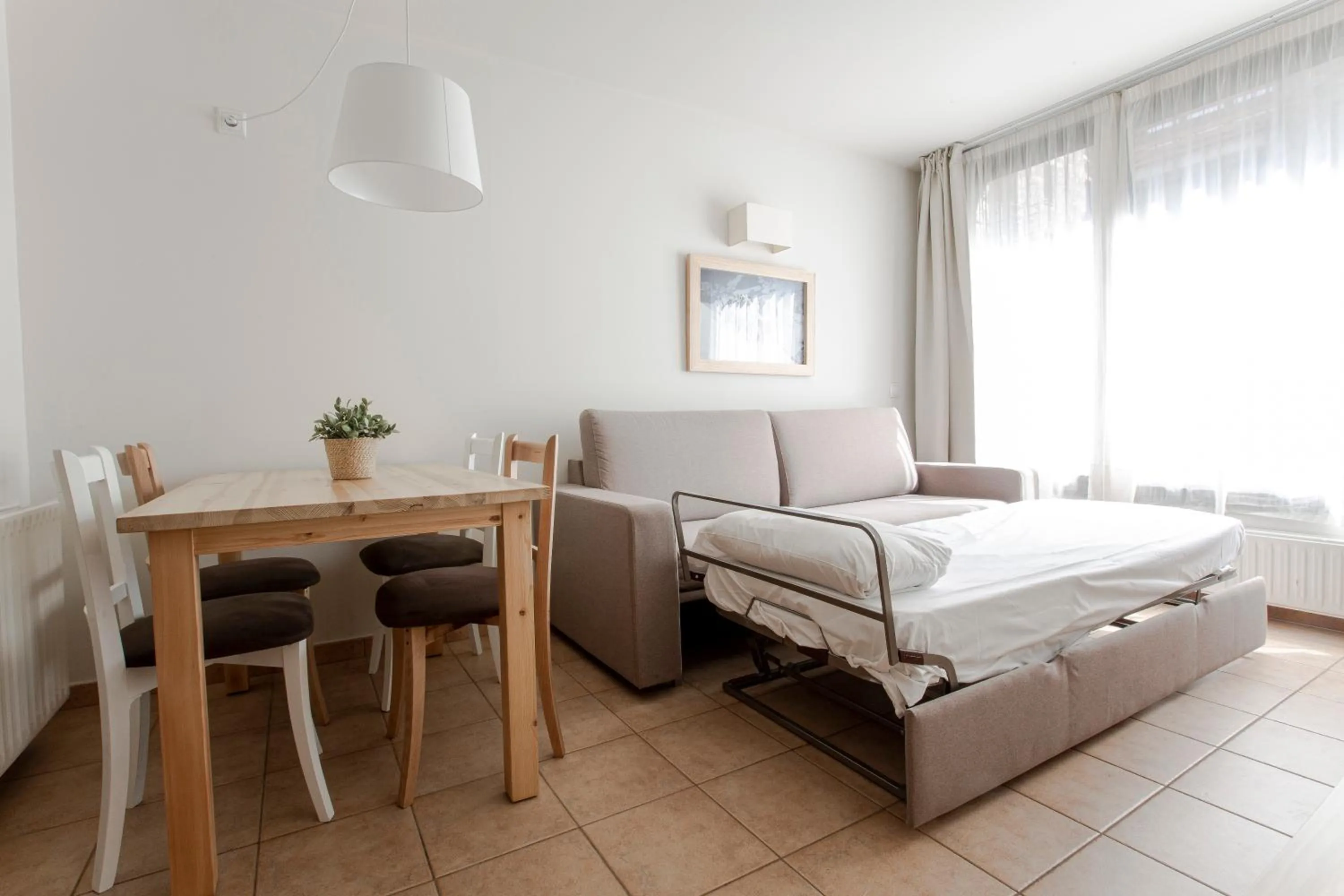 Bed in Outdoor Apartaments - Ski