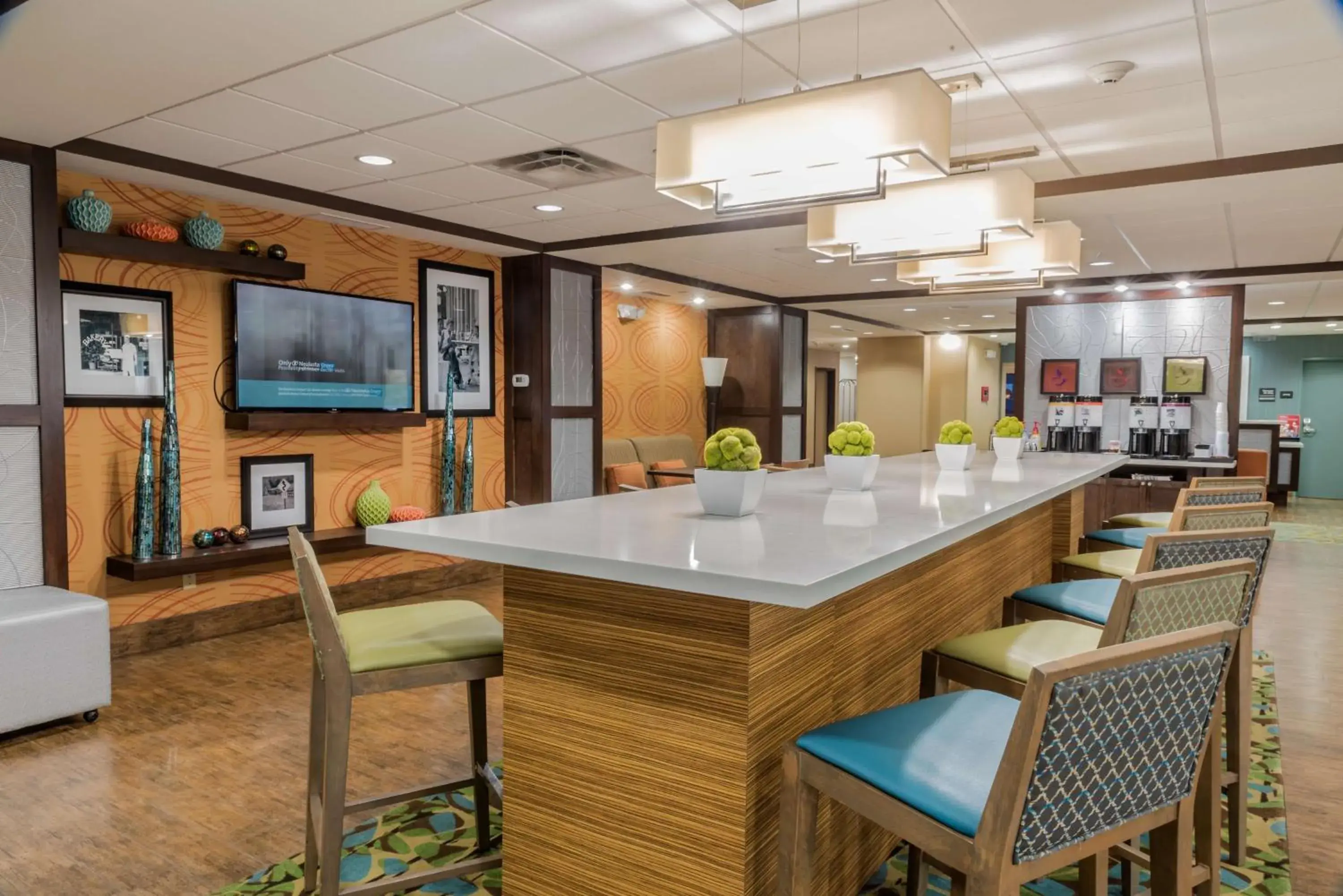 Lobby or reception in Hampton Inn Lake Charles Lobby or reception in Hampton Inn Lake Charles