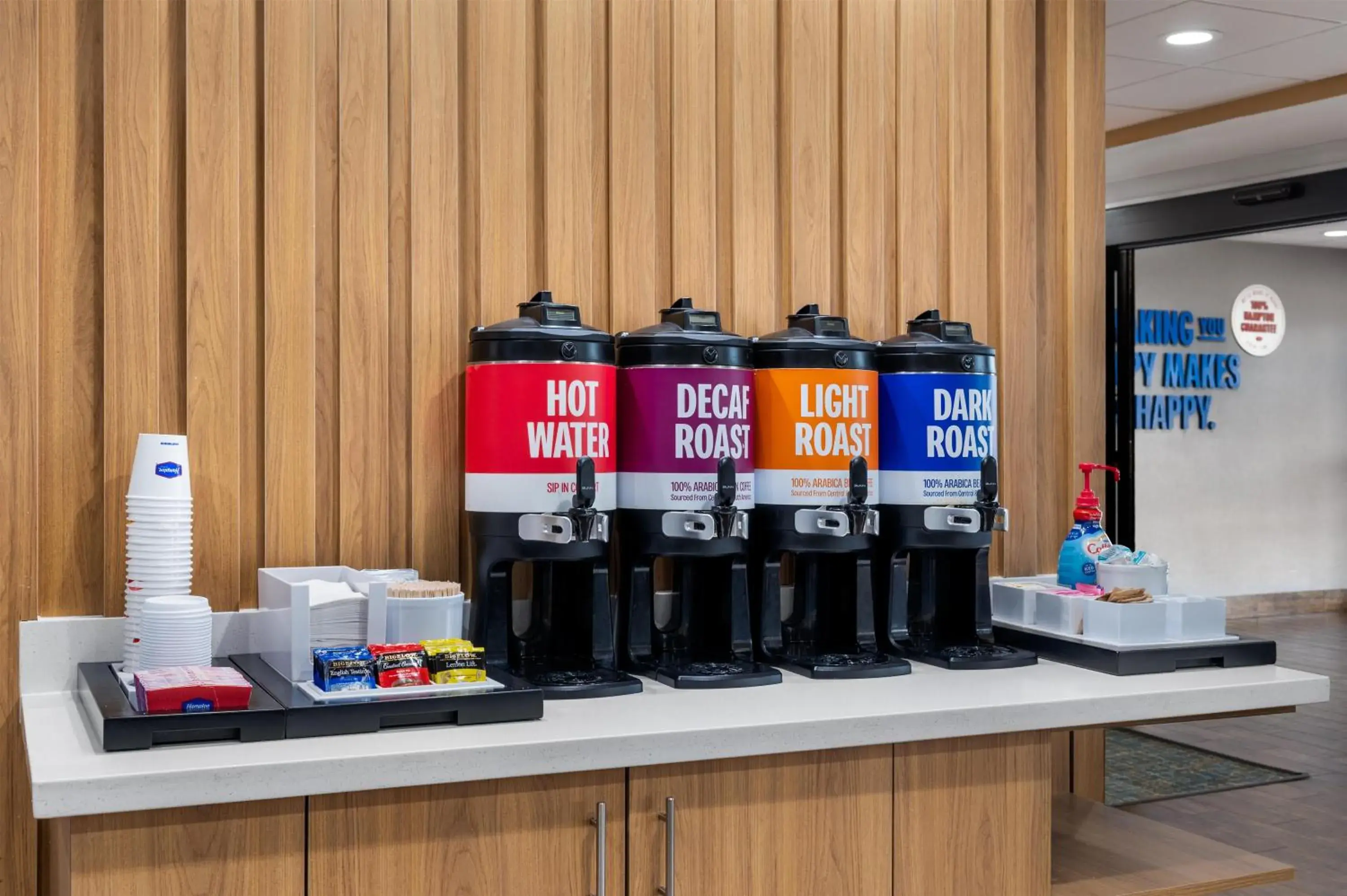 Lobby or reception in Hampton Inn Lake Charles Lobby or reception in Hampton Inn Lake Charles