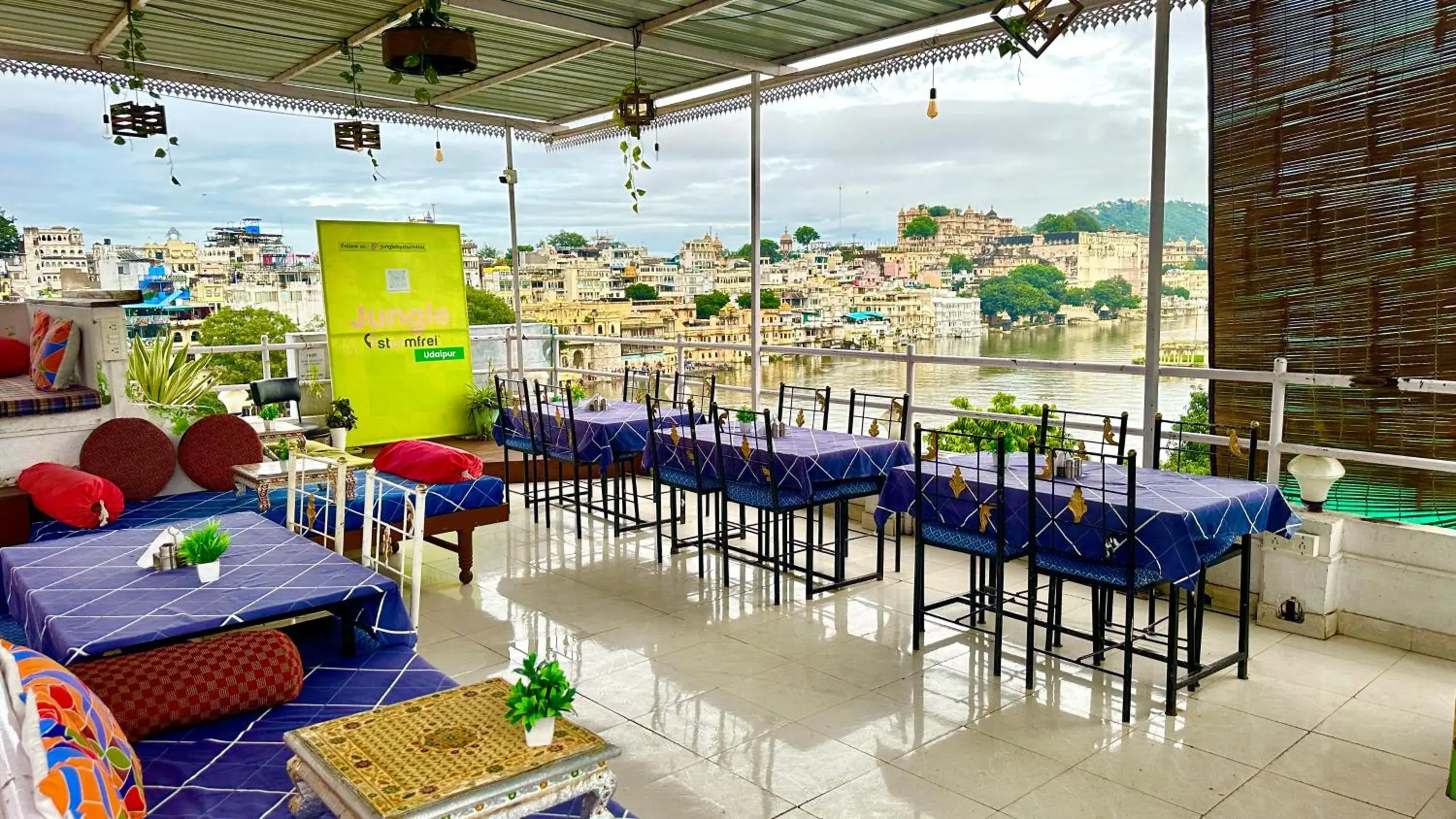 Restaurant/places to eat in Jungle by sturmfrei Udaipur Restaurant/places to eat in Jungle by sturmfrei Udaipur