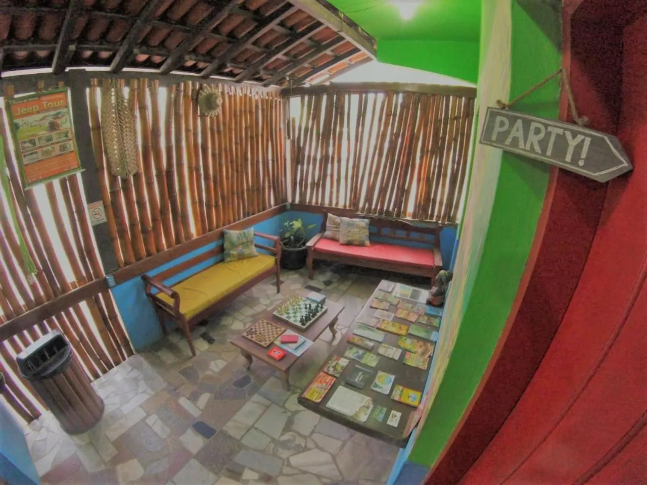 Lobby or reception in Vibe Hostel Paraty