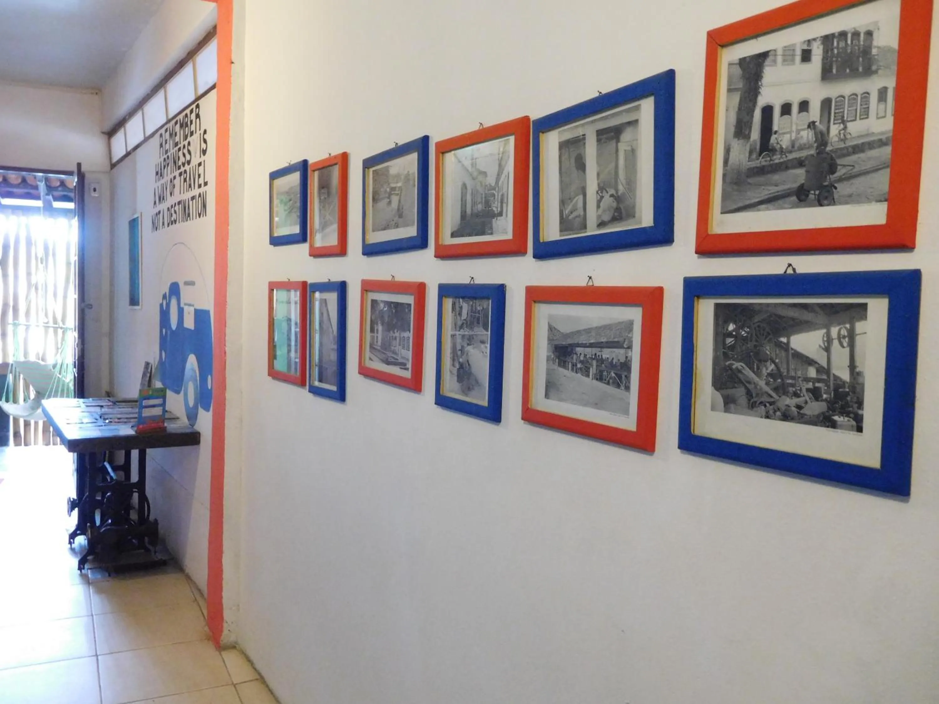 Decorative detail in Vibe Hostel Paraty