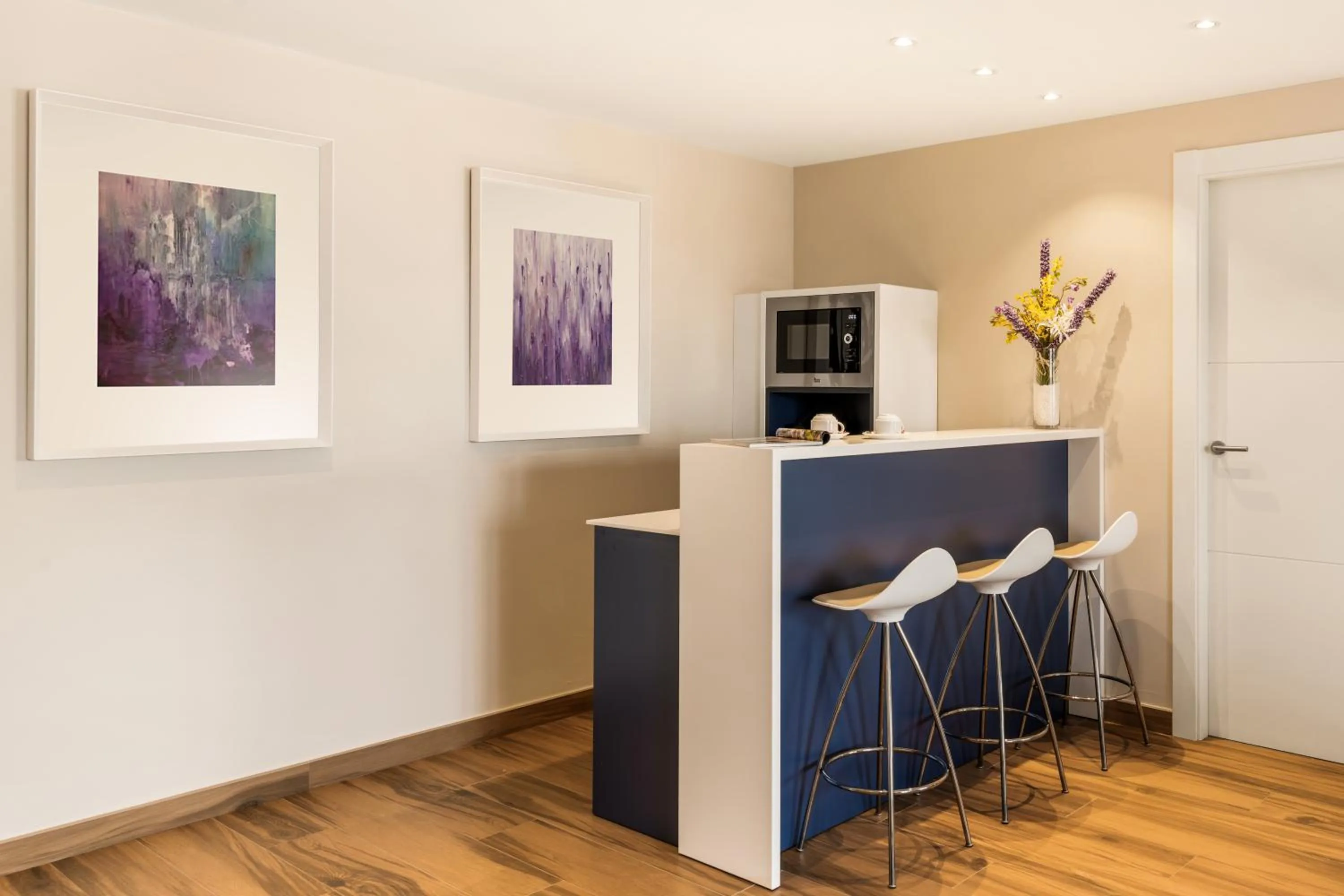 Kitchen or kitchenette in Alanda Marbella Hotel & Wellness