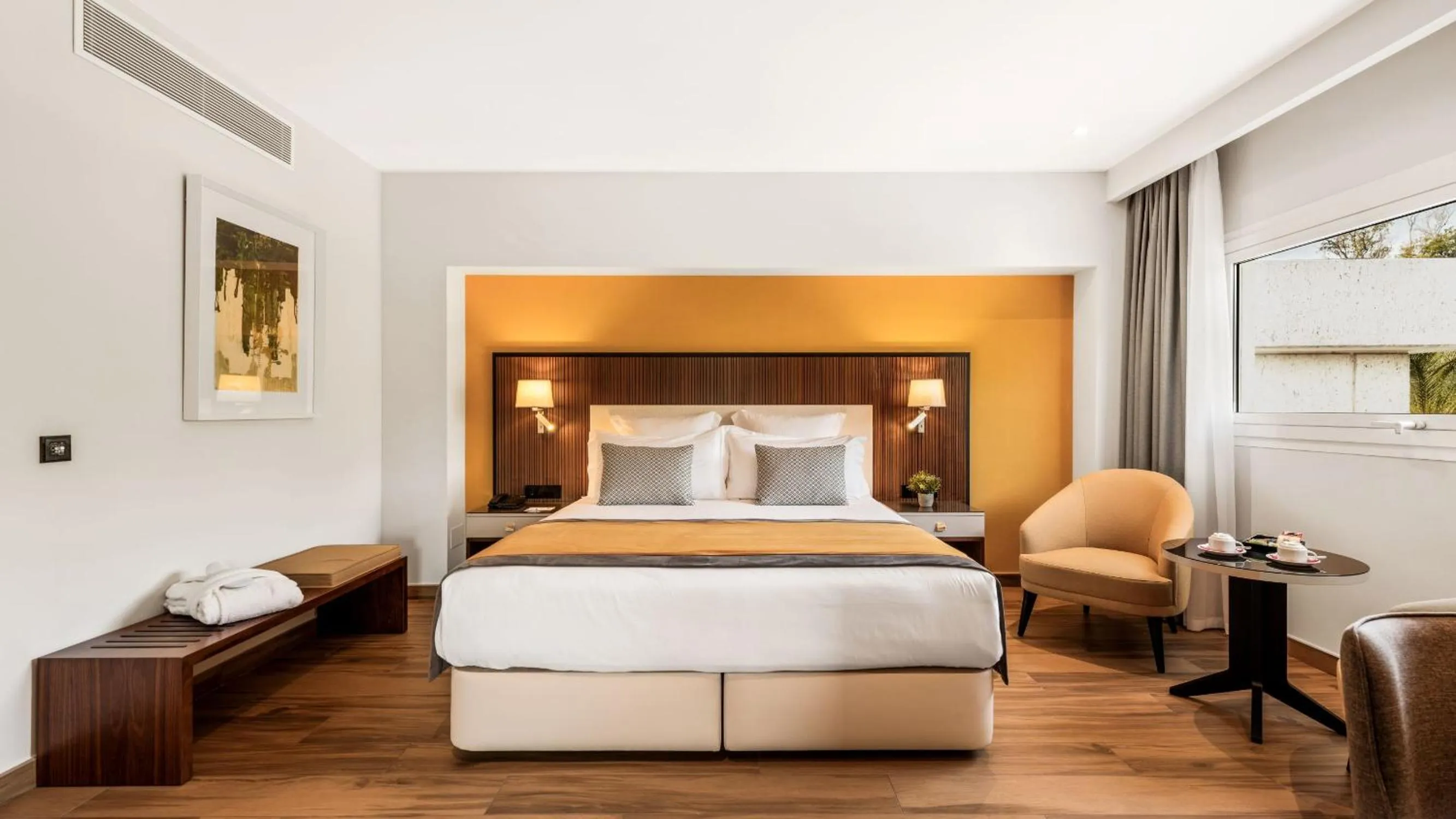 Bed in Alanda Marbella Hotel & Wellness