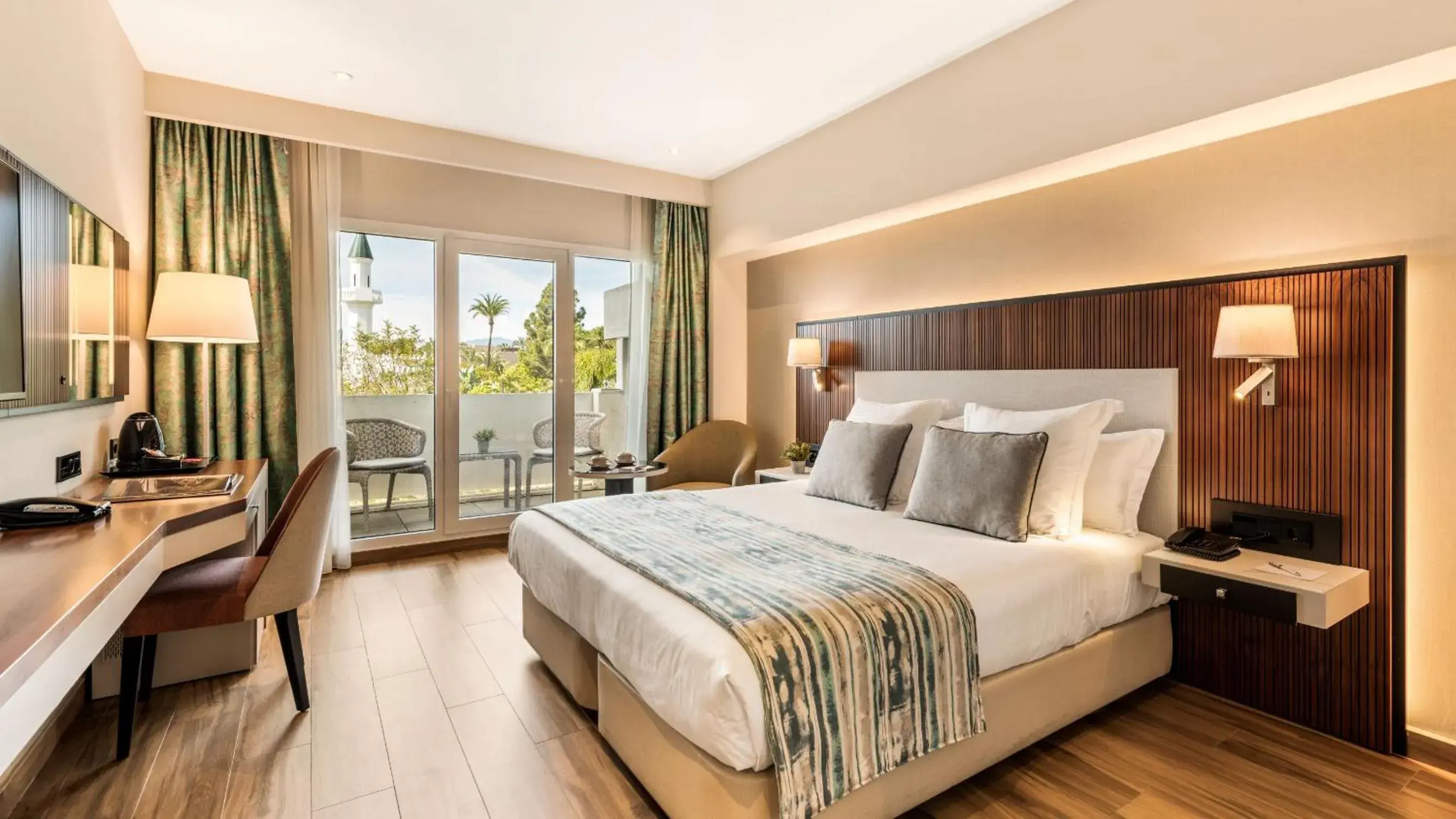 Deluxe Double Room with Balcony in Alanda Marbella Hotel & Wellness Deluxe Double Room with Balcony in Alanda Marbella Hotel & Wellness