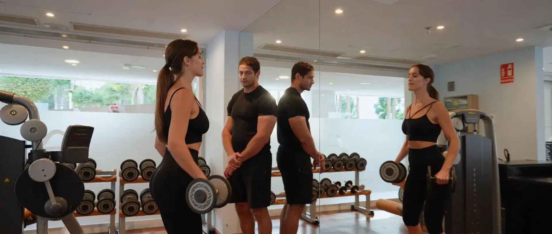 Fitness centre/facilities in Alanda Marbella Hotel & Wellness Fitness centre/facilities in Alanda Marbella Hotel & Wellness