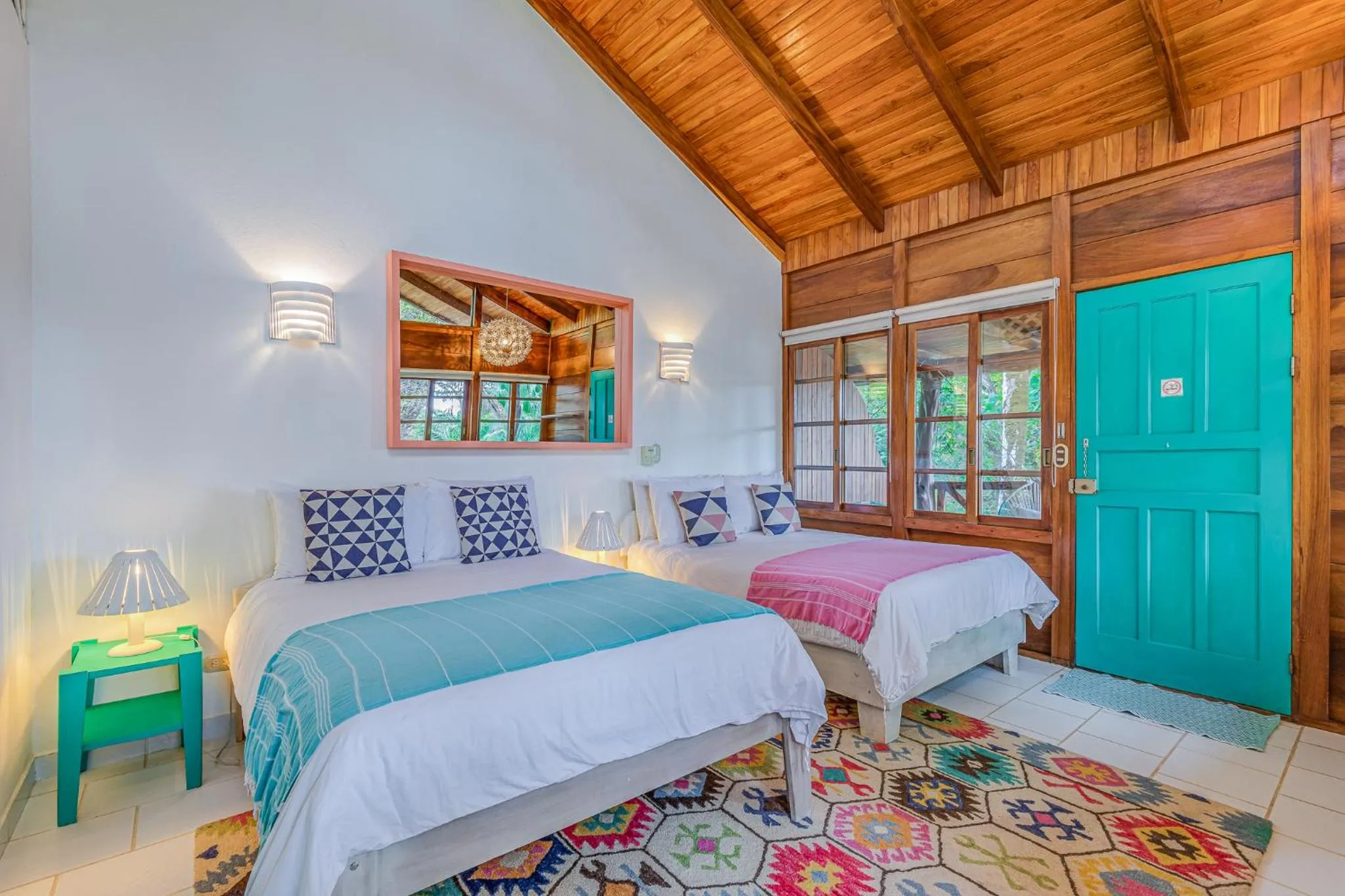 Bedroom, Bed in Hotel Guiones