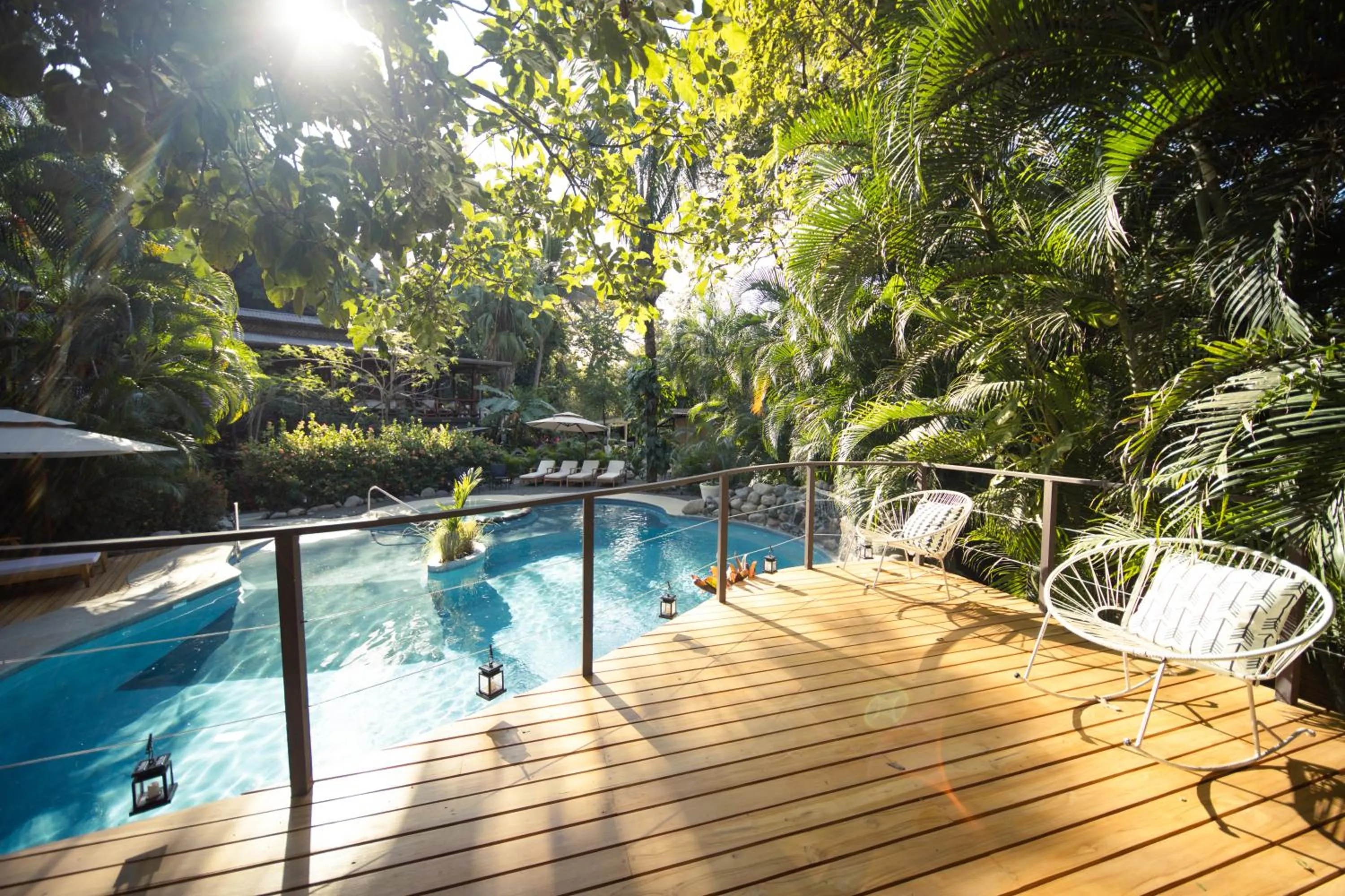 Natural landscape in Hotel Guiones