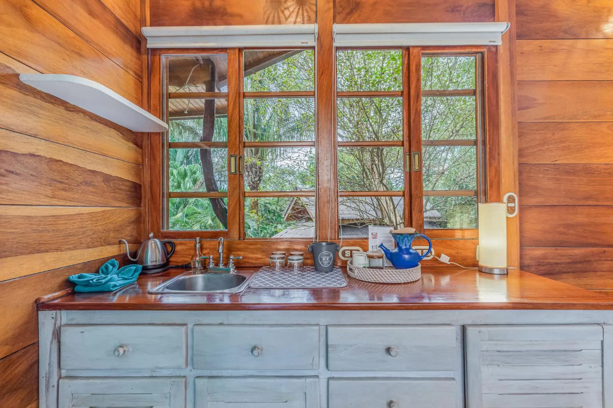 Kitchen or kitchenette in Hotel Guiones