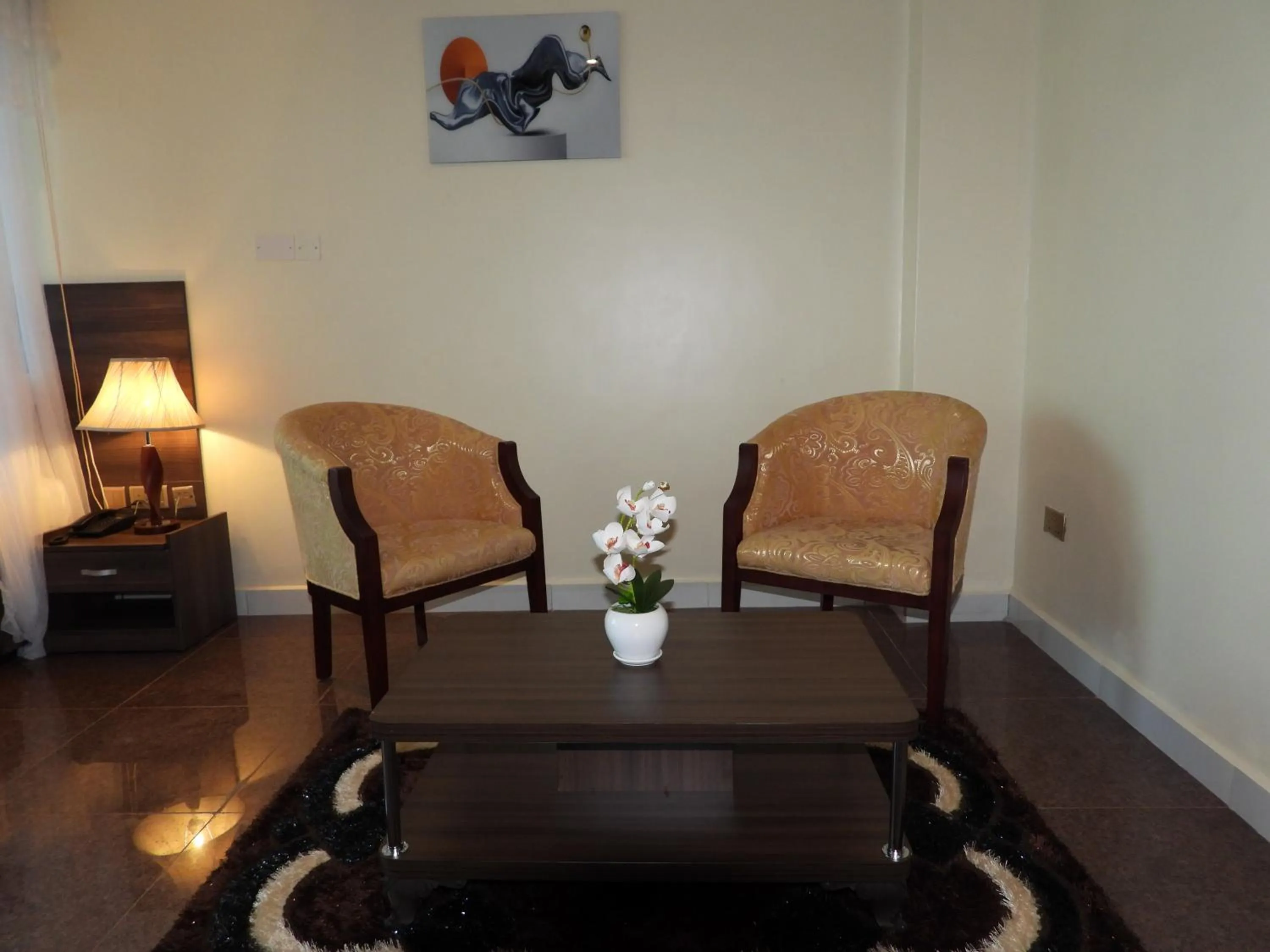 Living room in Koki Hotel