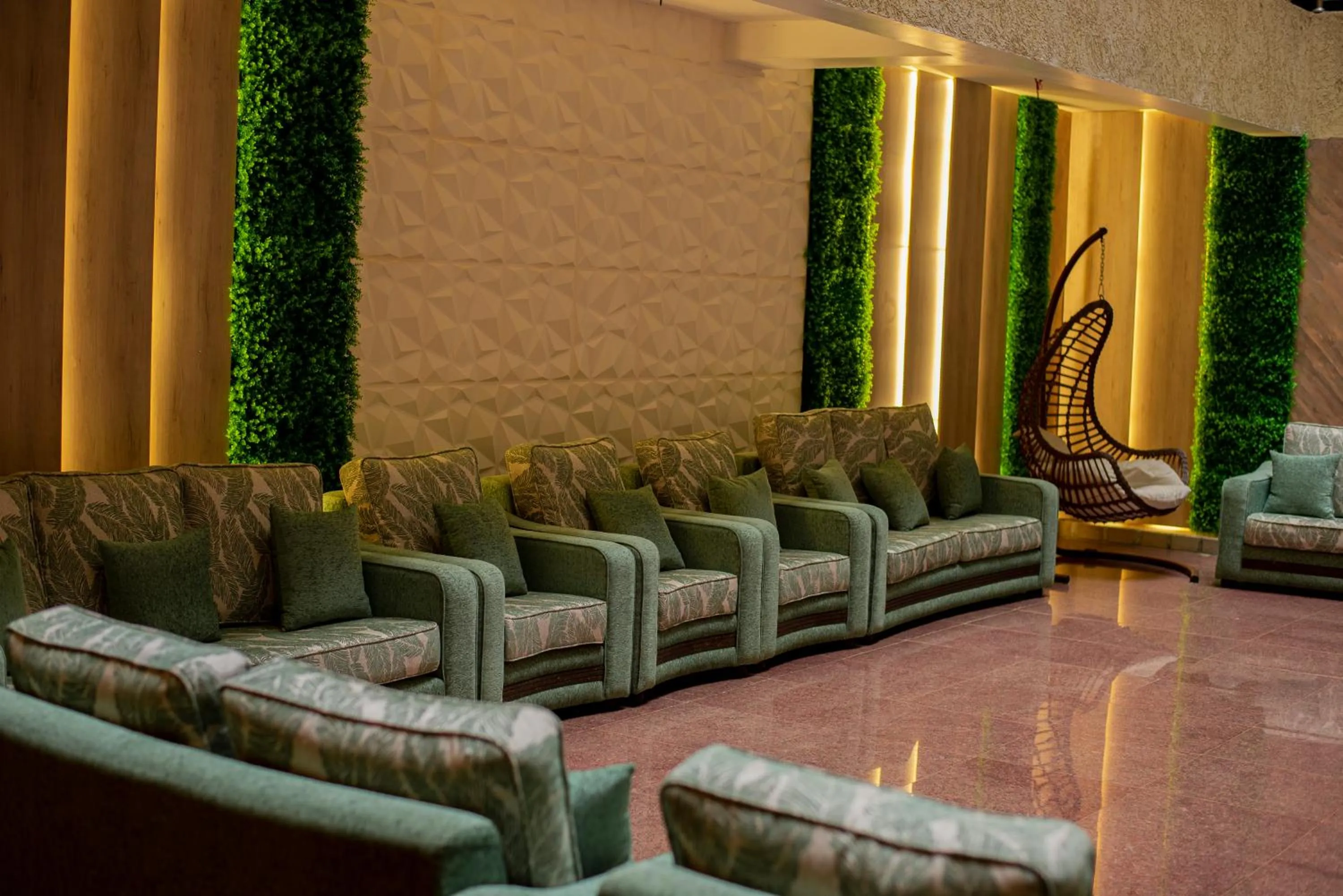 Lobby or reception in Koki Hotel