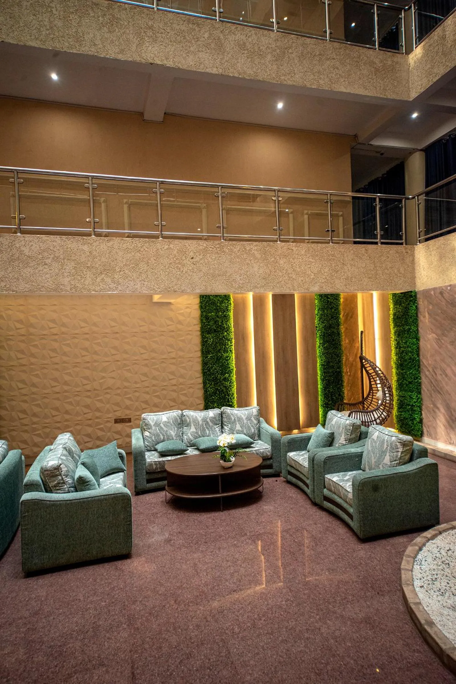 Lobby or reception in Koki Hotel
