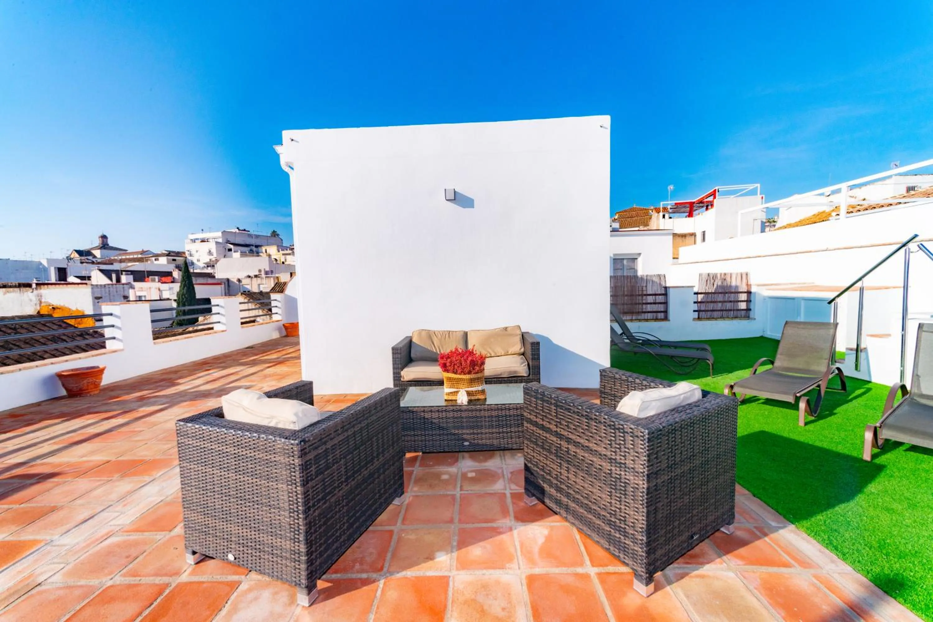 Solarium in Suites Casa San Mateo