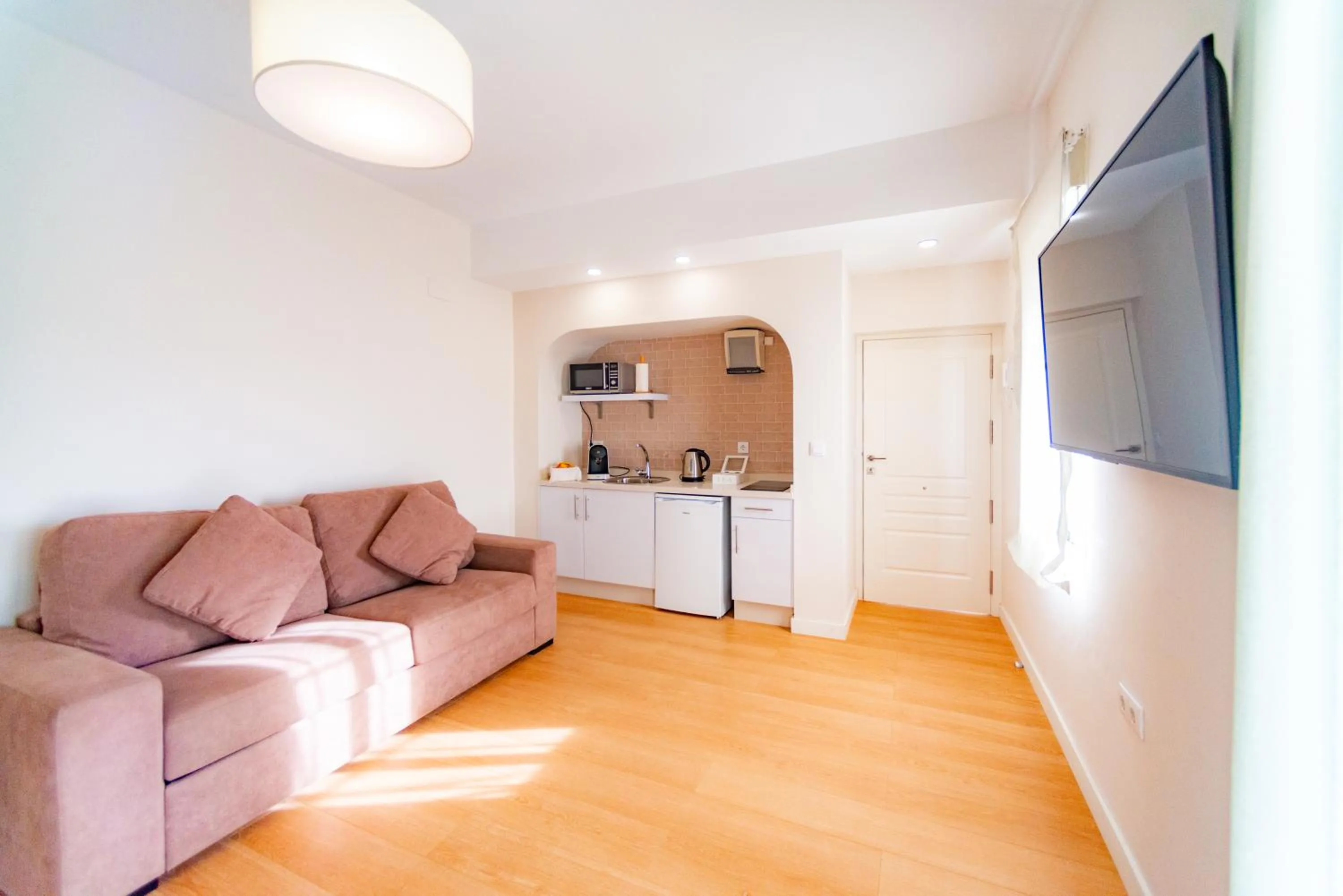Living room in Suites Casa San Mateo
