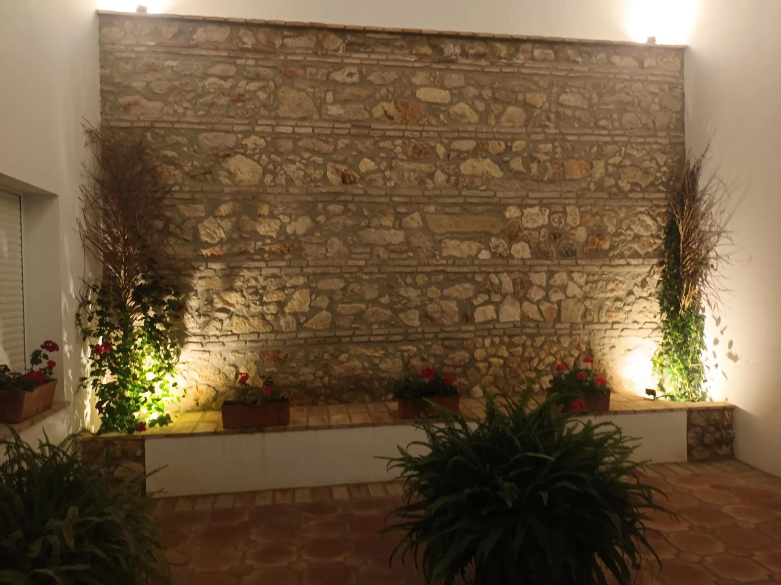 Garden view in Suites Casa San Mateo