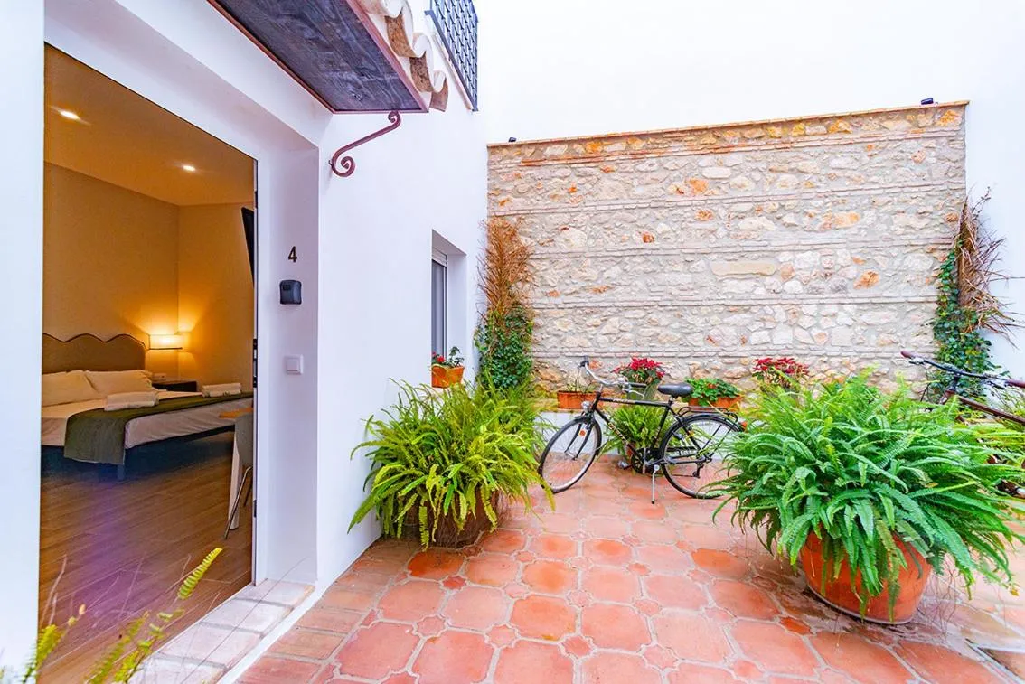 Patio in Suites Casa San Mateo