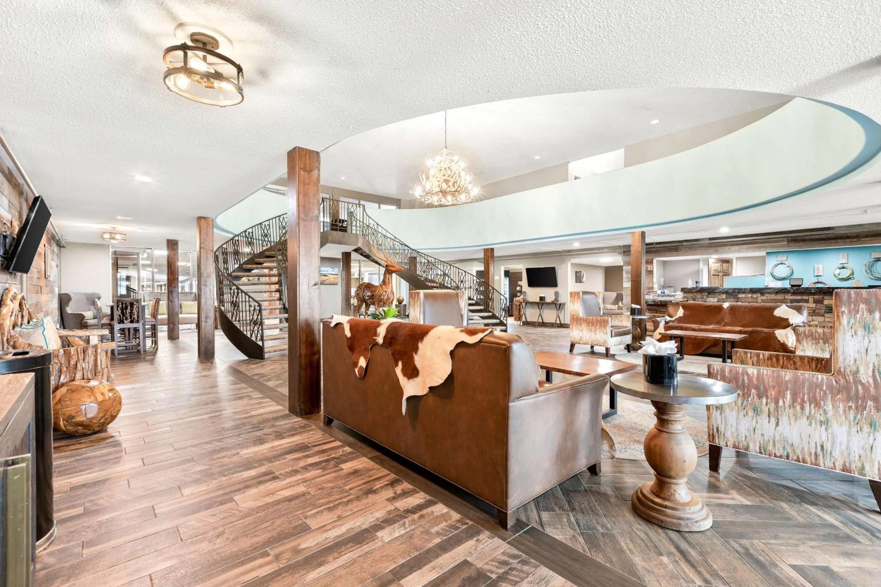 Lobby or reception in Best Western Downtown Casper Hotel