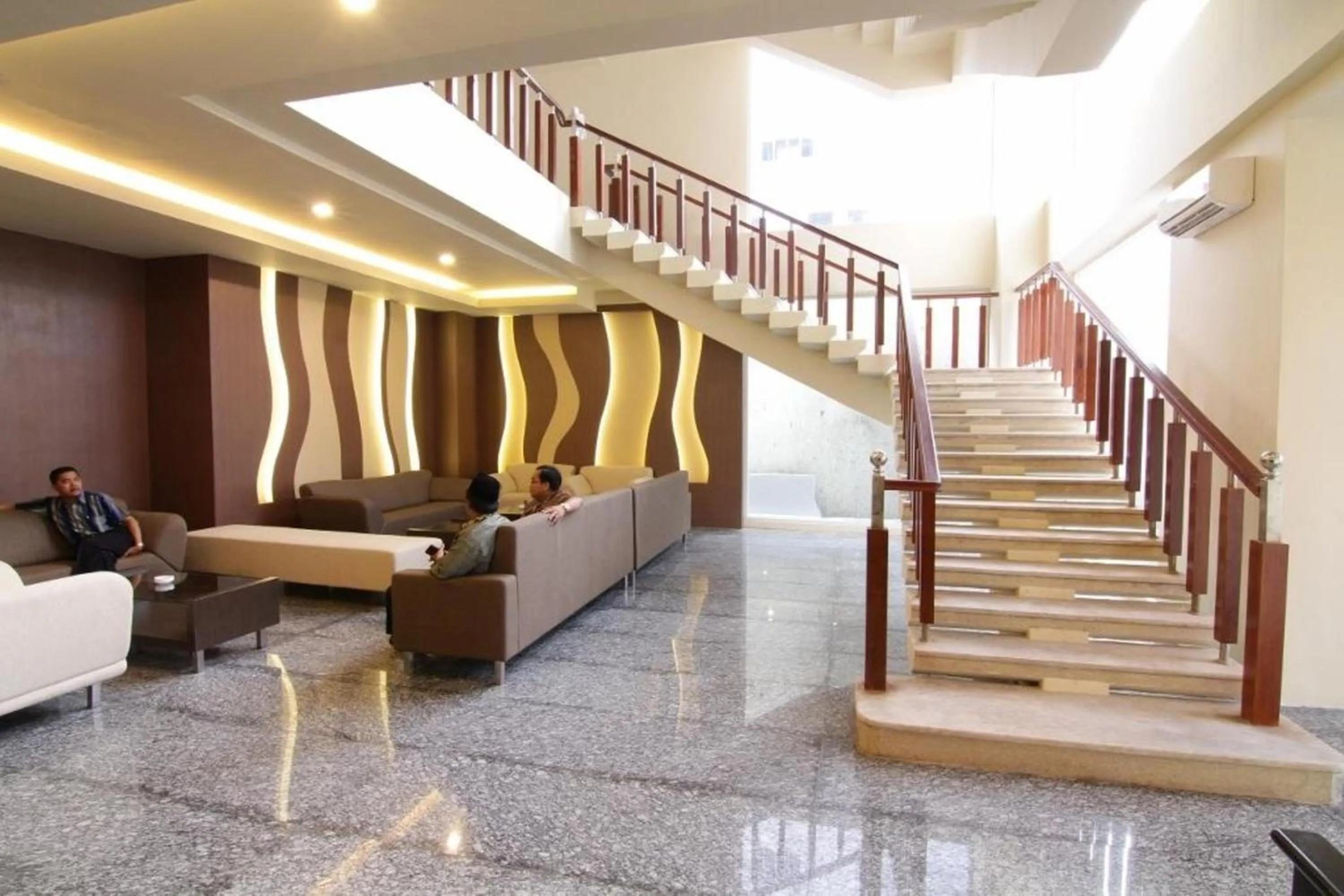 Decorative detail in Grand Asia Hotel