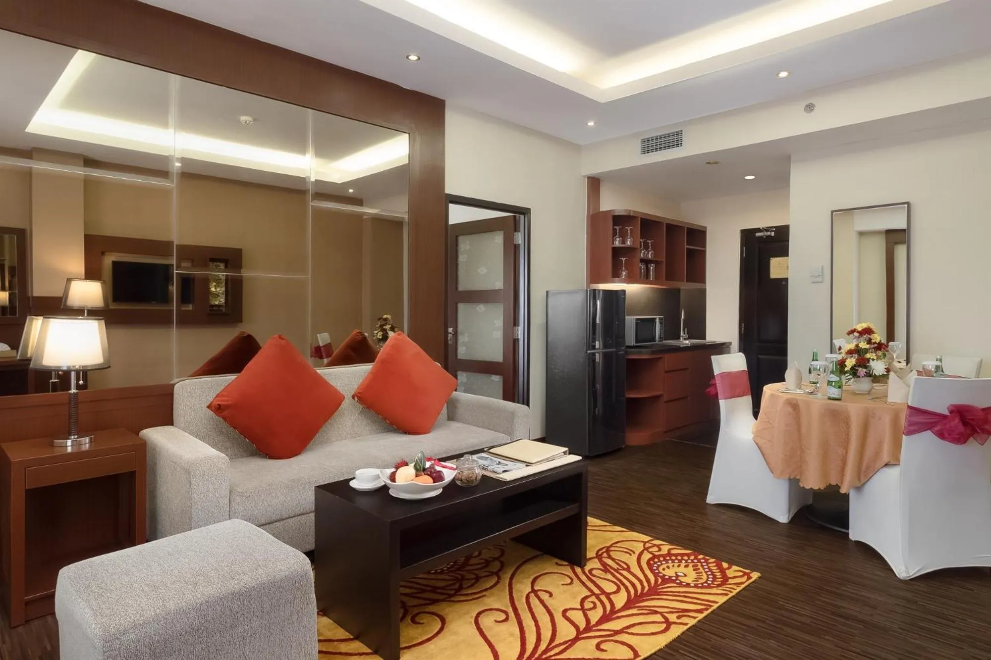 Living room in Best Western Plus Makassar Beach