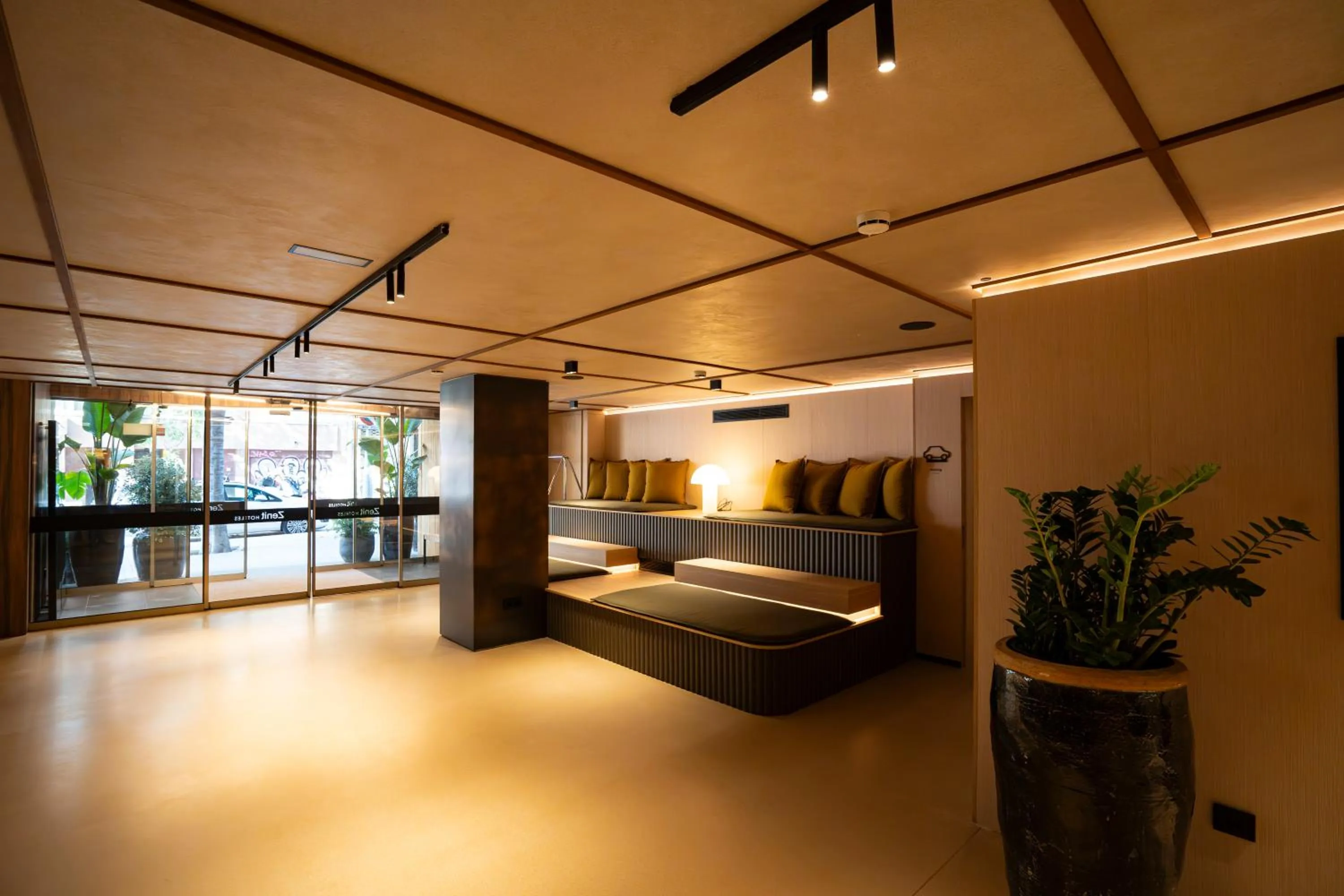 Lobby or reception, Bed in Zenit Borrell