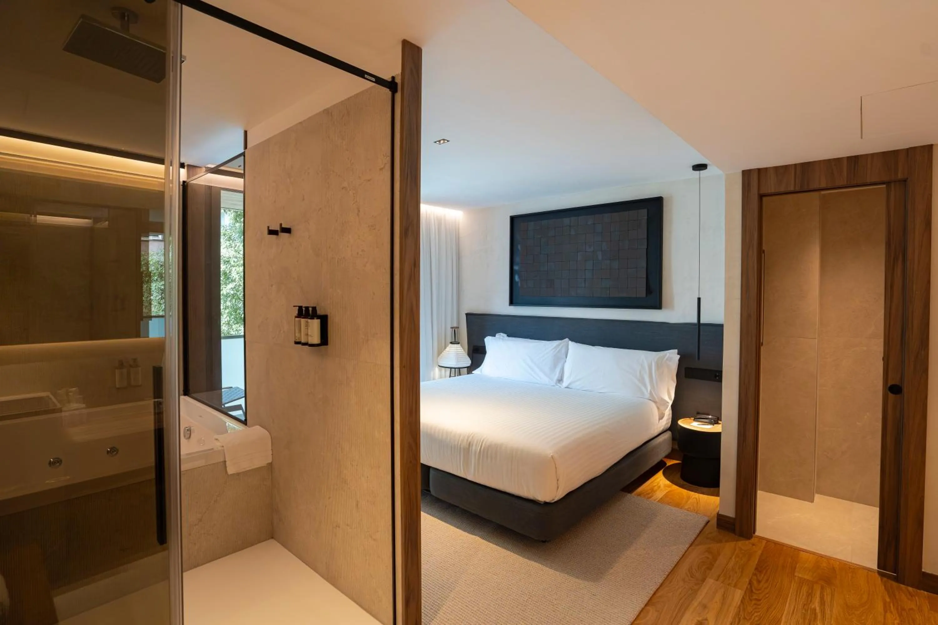 Photo of the whole room, Bed in Zenit Borrell