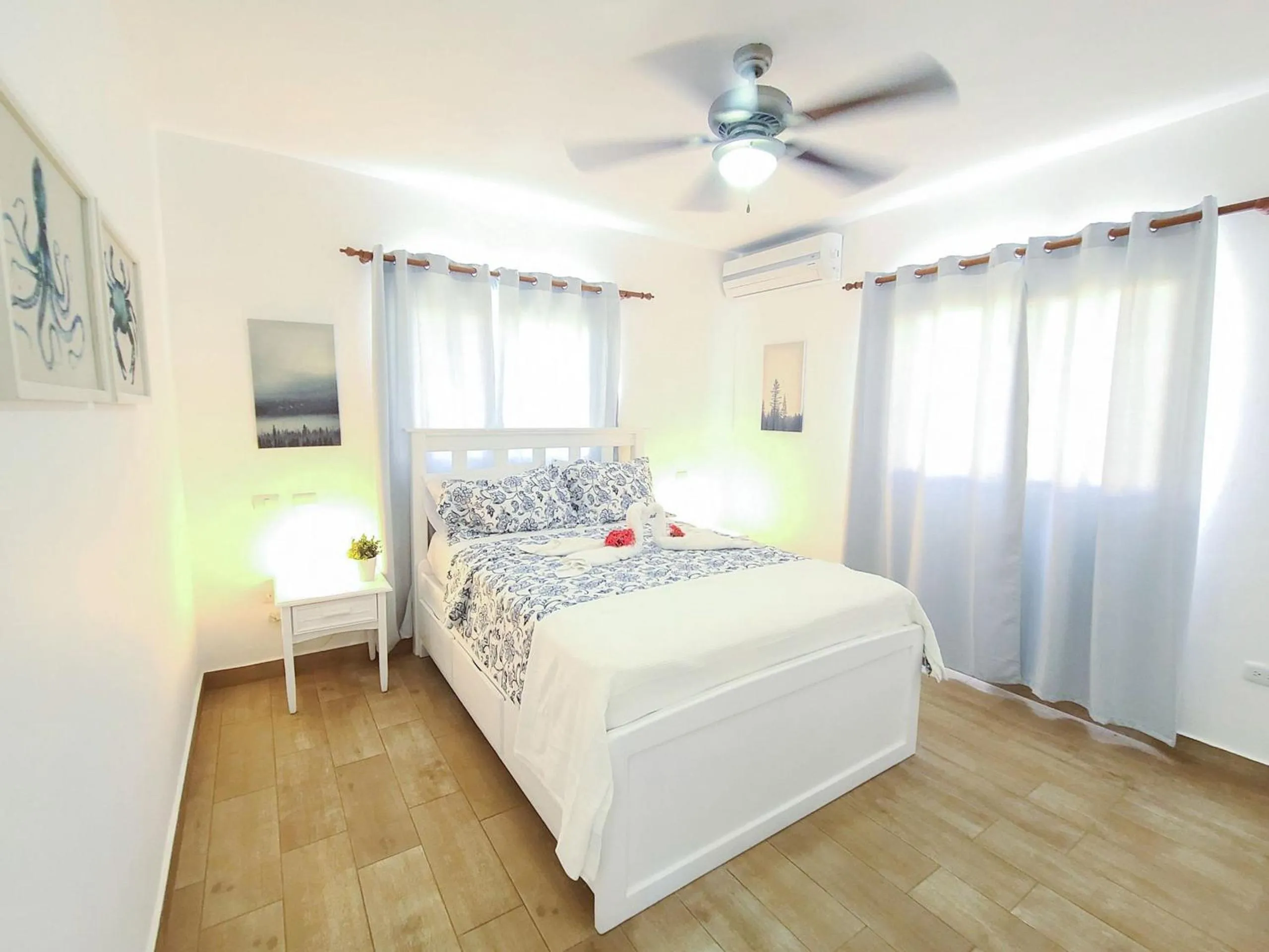 Bedroom, Bed in El Dorado Apartment 1bedroom walking distance from Playa Bavaro