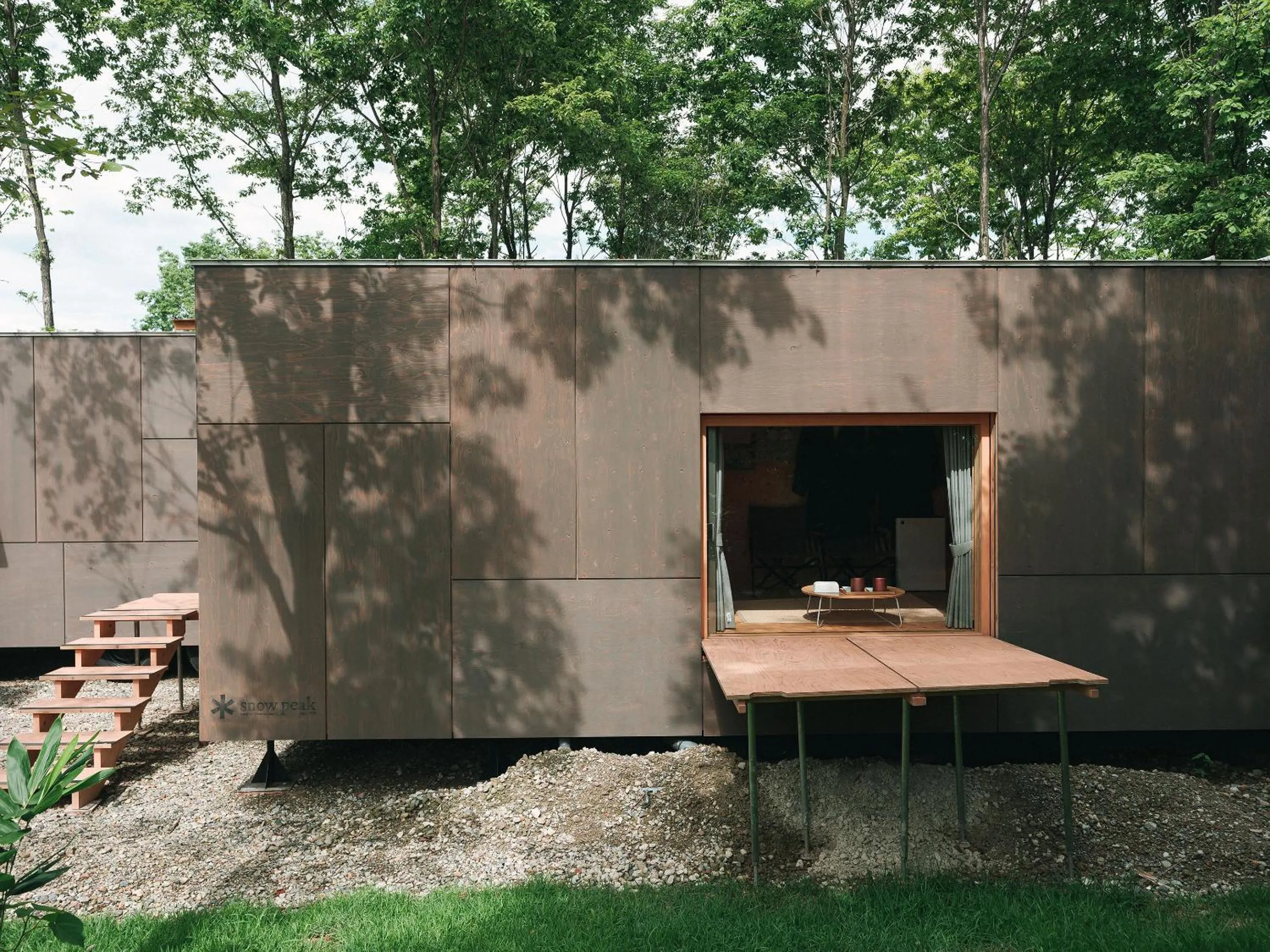 Balcony/Terrace in SNOW PEAK FIELD SUITE SPA HEADQUARTERS