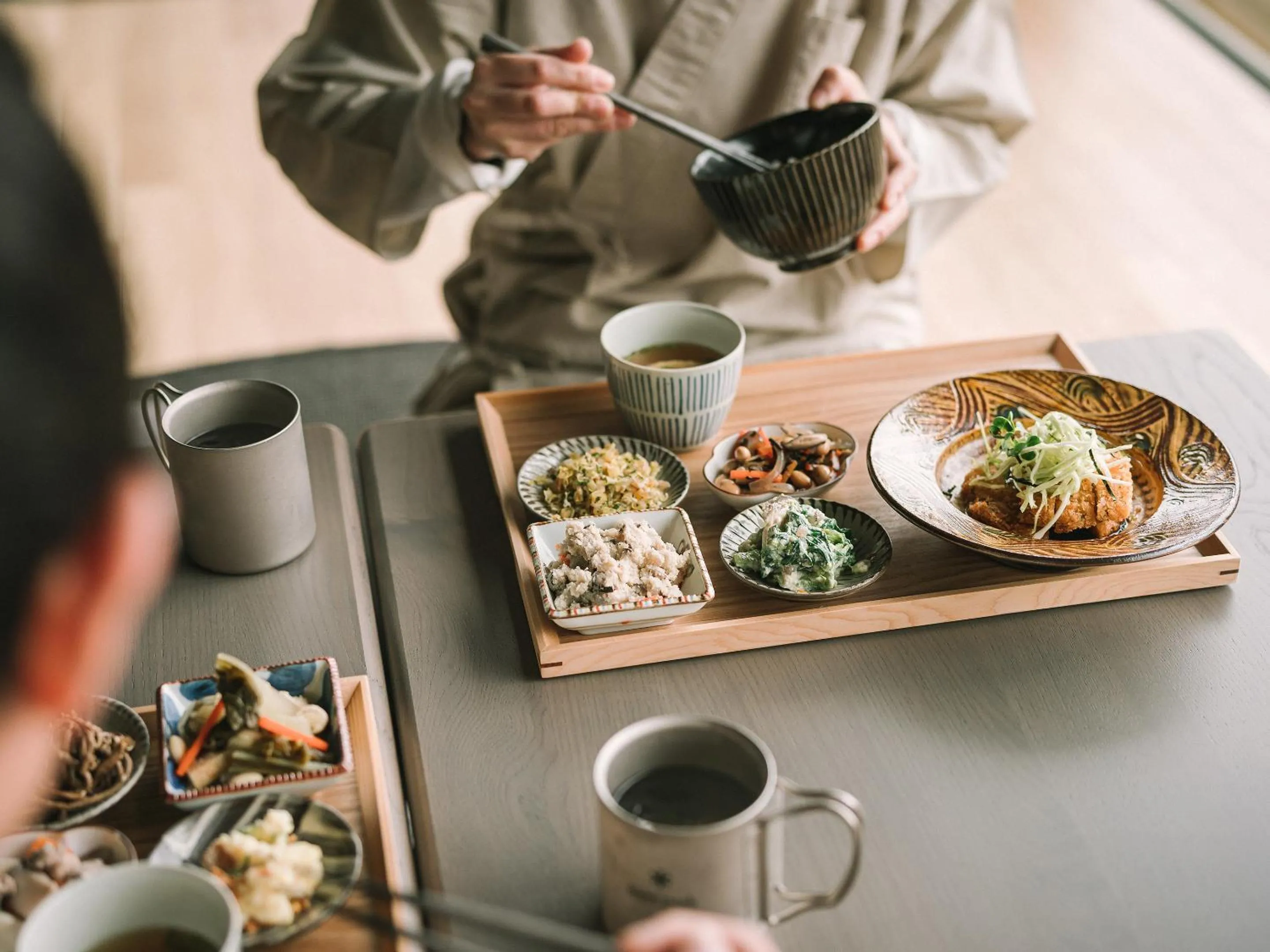 Food close-up in SNOW PEAK FIELD SUITE SPA HEADQUARTERS