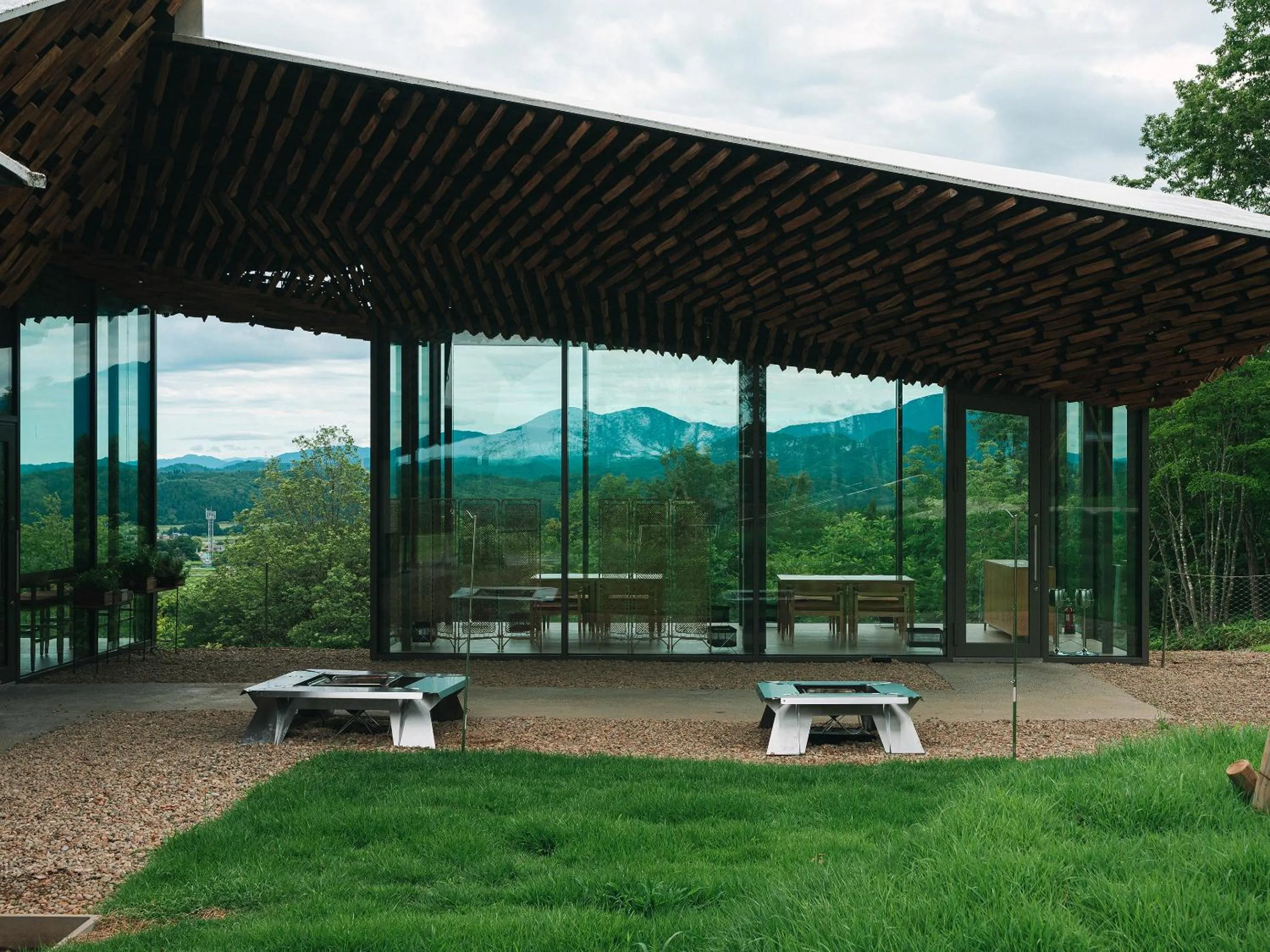 Property building in SNOW PEAK FIELD SUITE SPA HEADQUARTERS