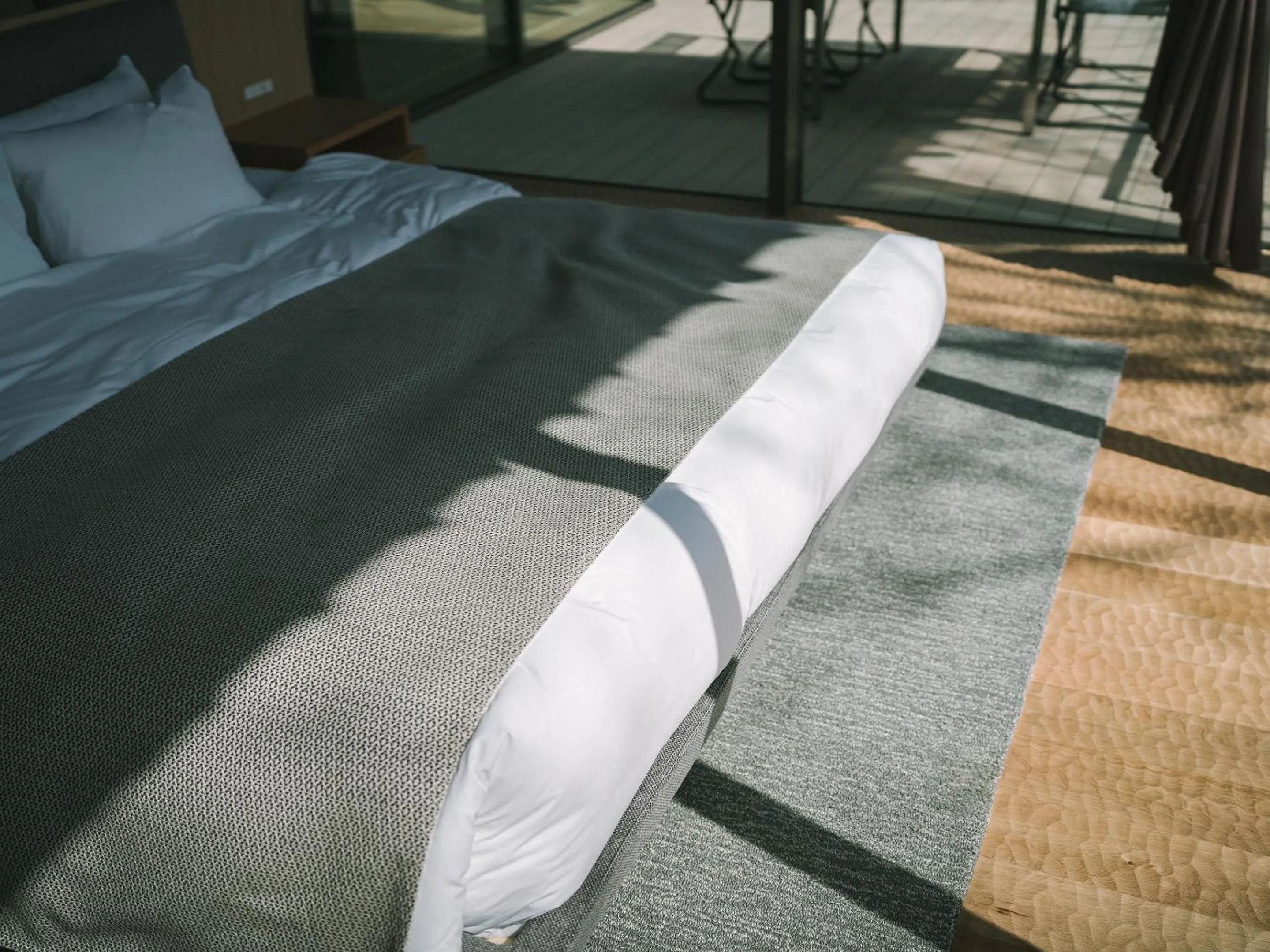 Bed in SNOW PEAK FIELD SUITE SPA HEADQUARTERS